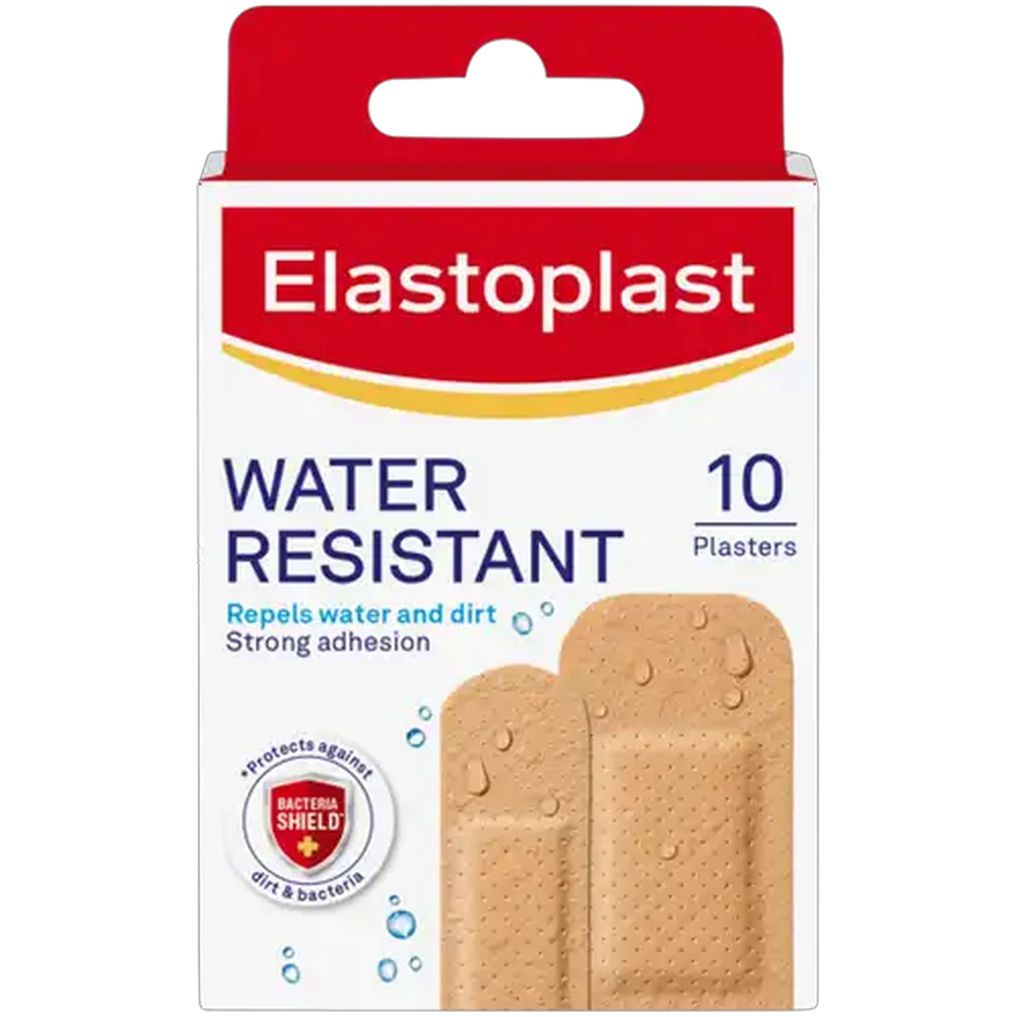 Image of Elastoplast Assorted Water Resistant Plasters 10 Pack