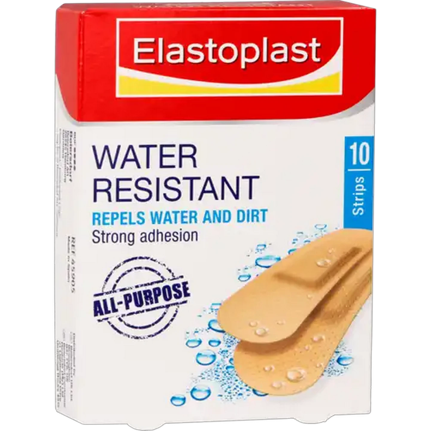 Image of Elastoplast Assorted Water Resistant Plasters 10 Pack