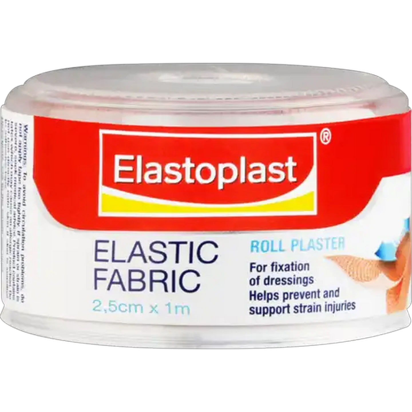 Image of Elastoplast Elastic Fabric Roll Plaster 2.5cm x 3m