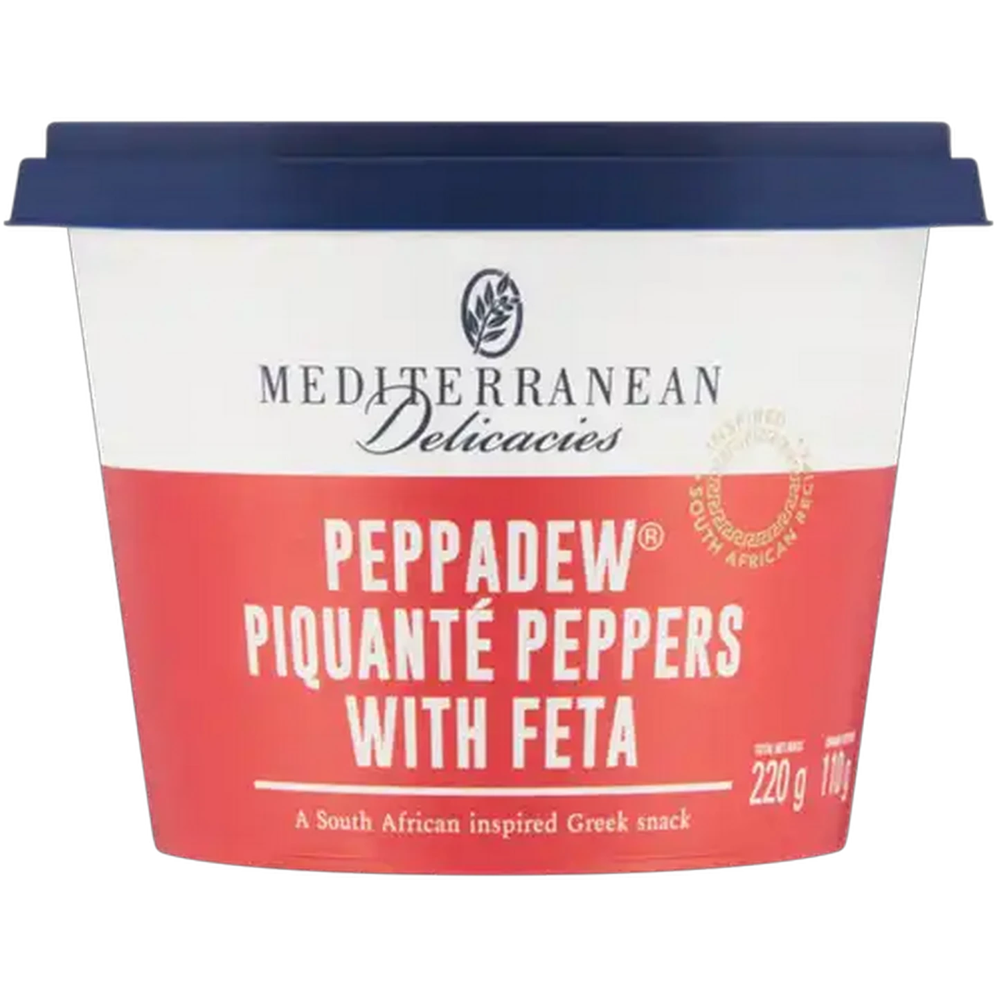 Image of Mediterranean Delicacies Peppadew Peppers With Feta 220g