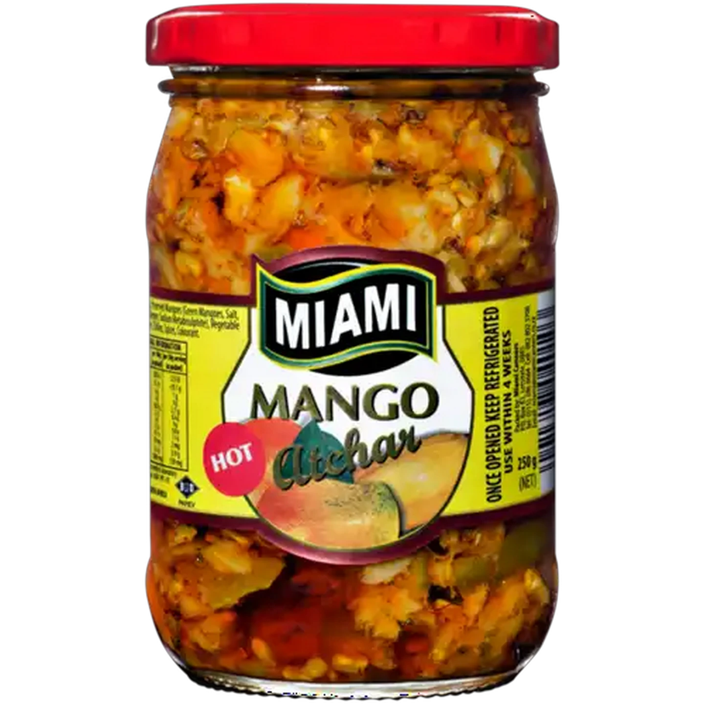 Image of Miami Hot Mango Atchar 250g