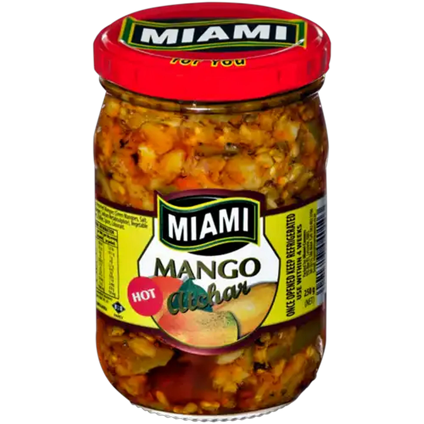 Image of Miami Hot Mango Atchar 250g