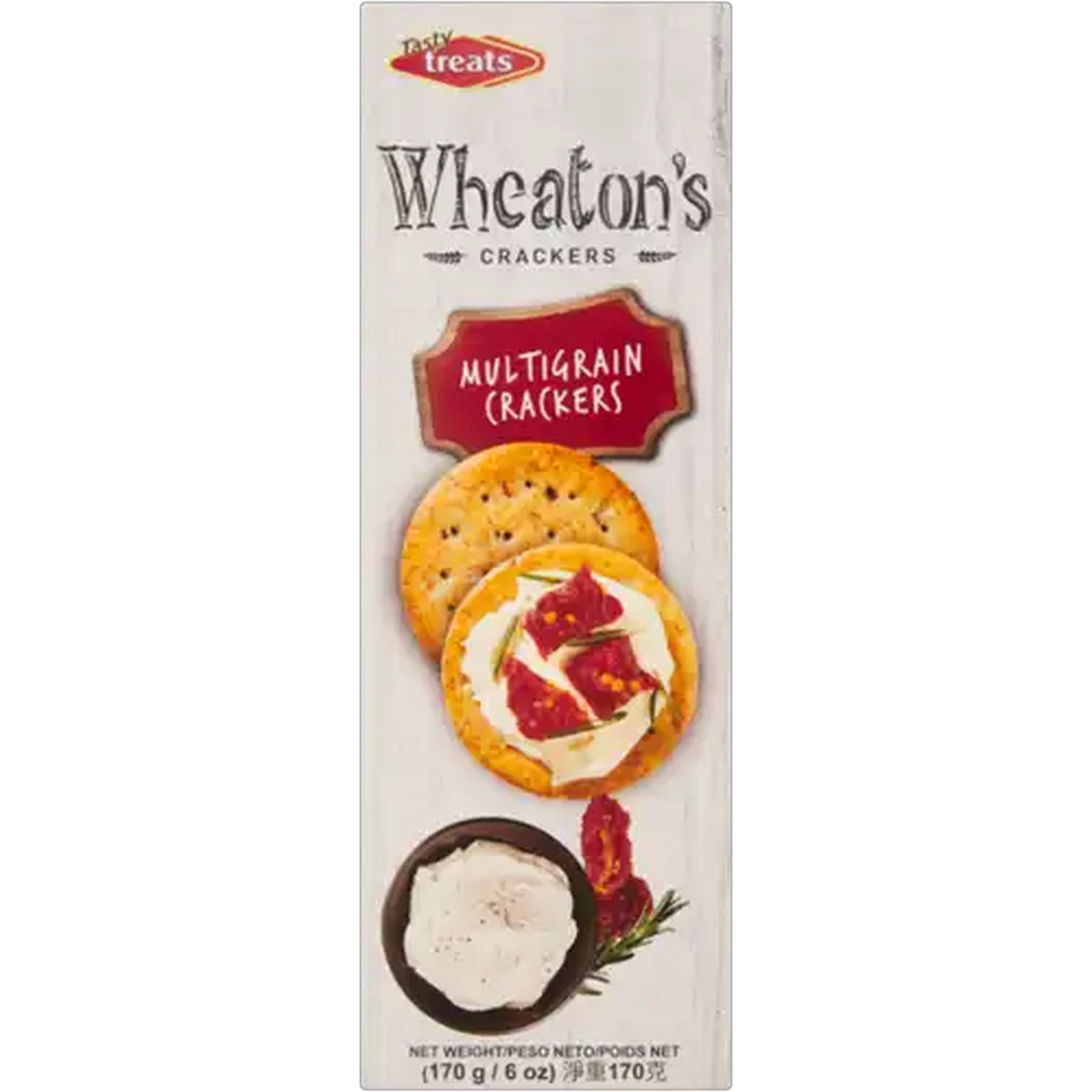 Image of Tasty Treats Wheaton's Multigrain Crackers 170g