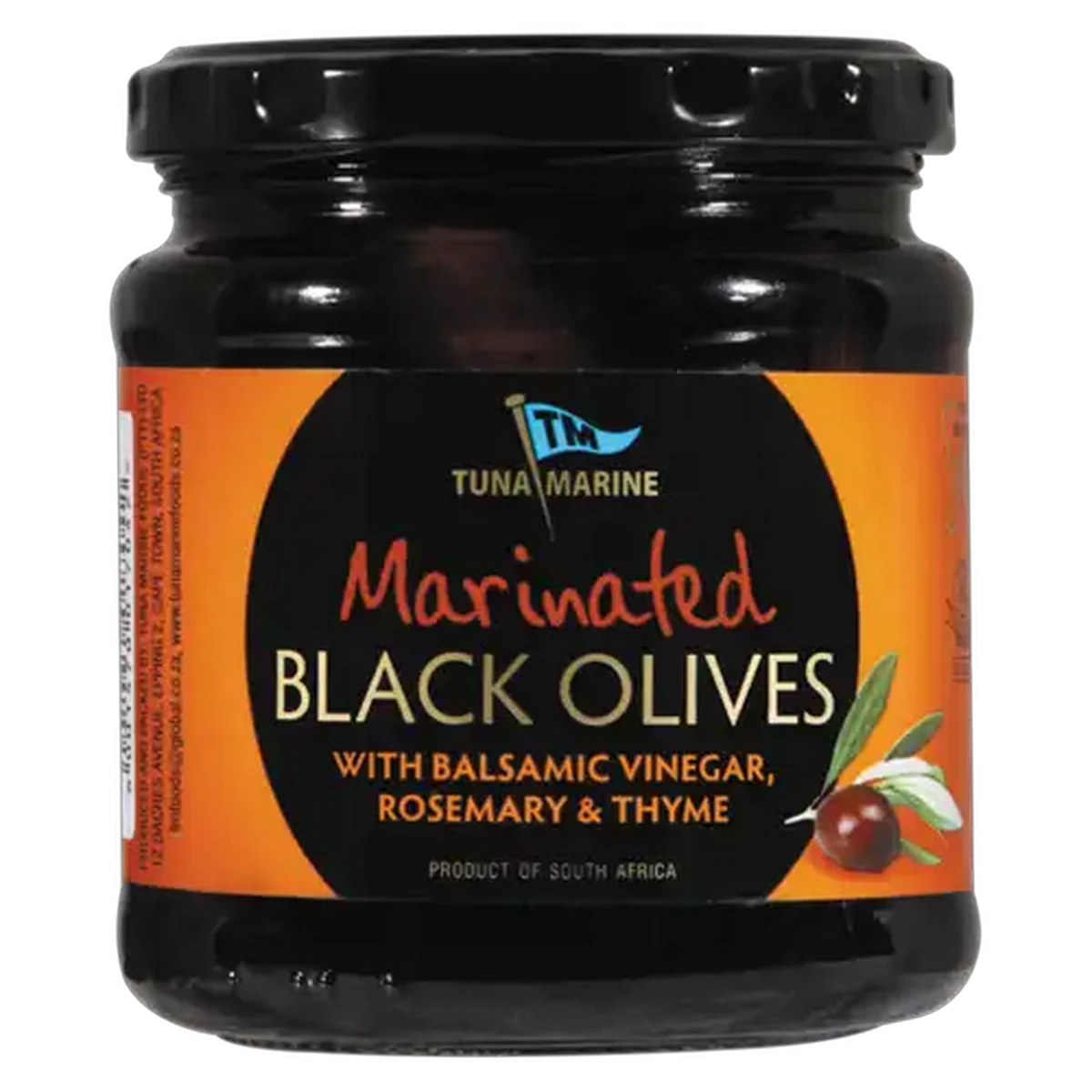 Shoprite ZA | Tuna Marine Marinated Black Olives With Balsamic