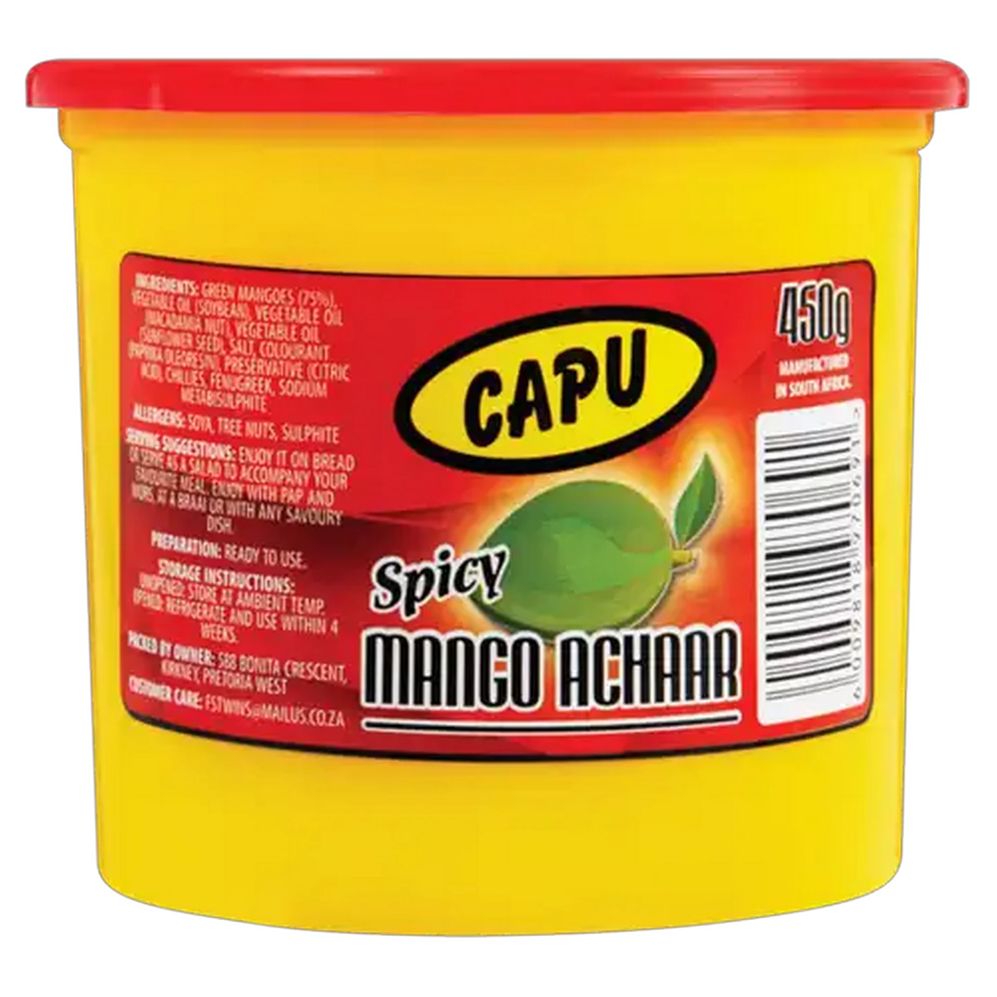 Image of Capu Spicy Mango Achaar 450g