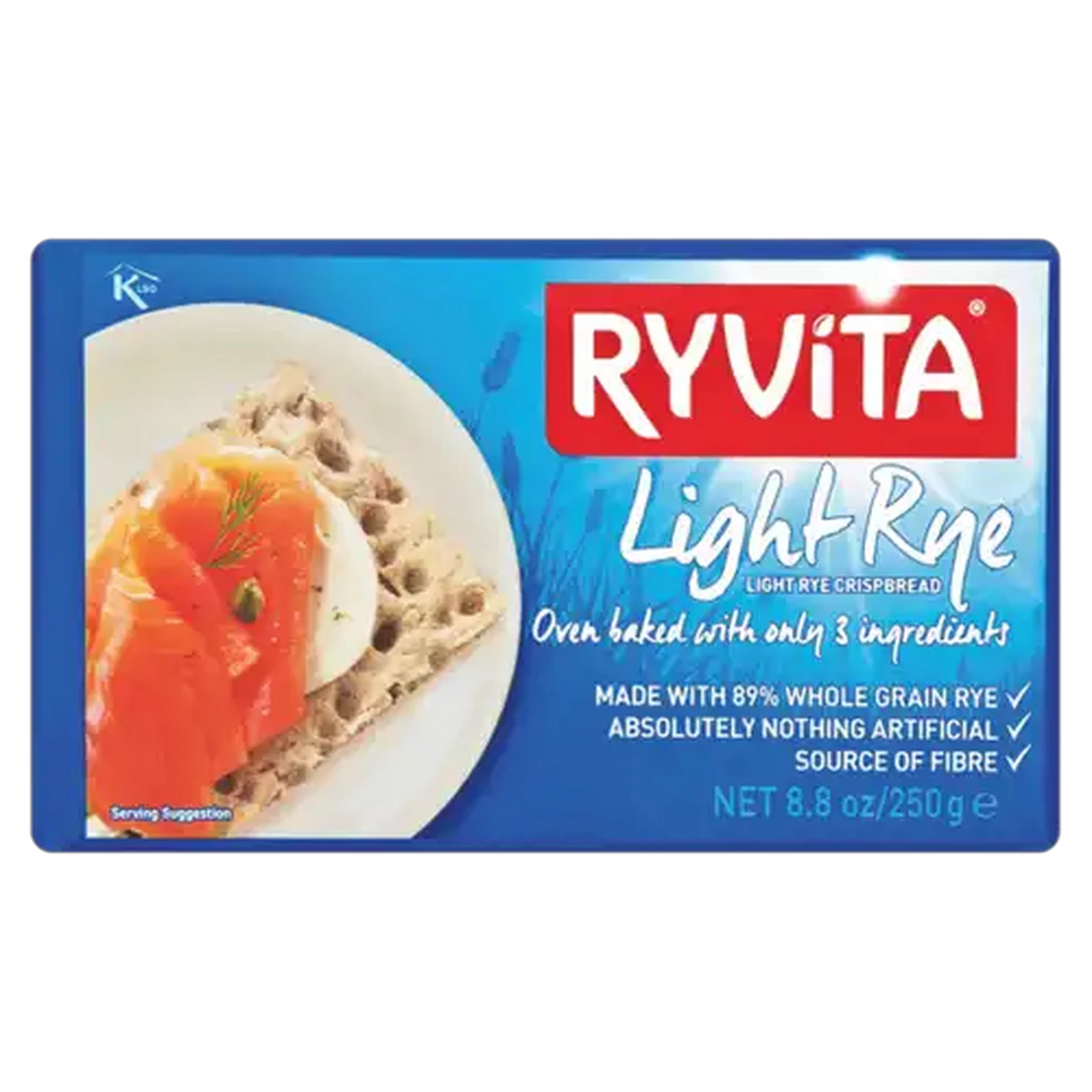 Image of Ryvita Light Rye Crispbread 250g