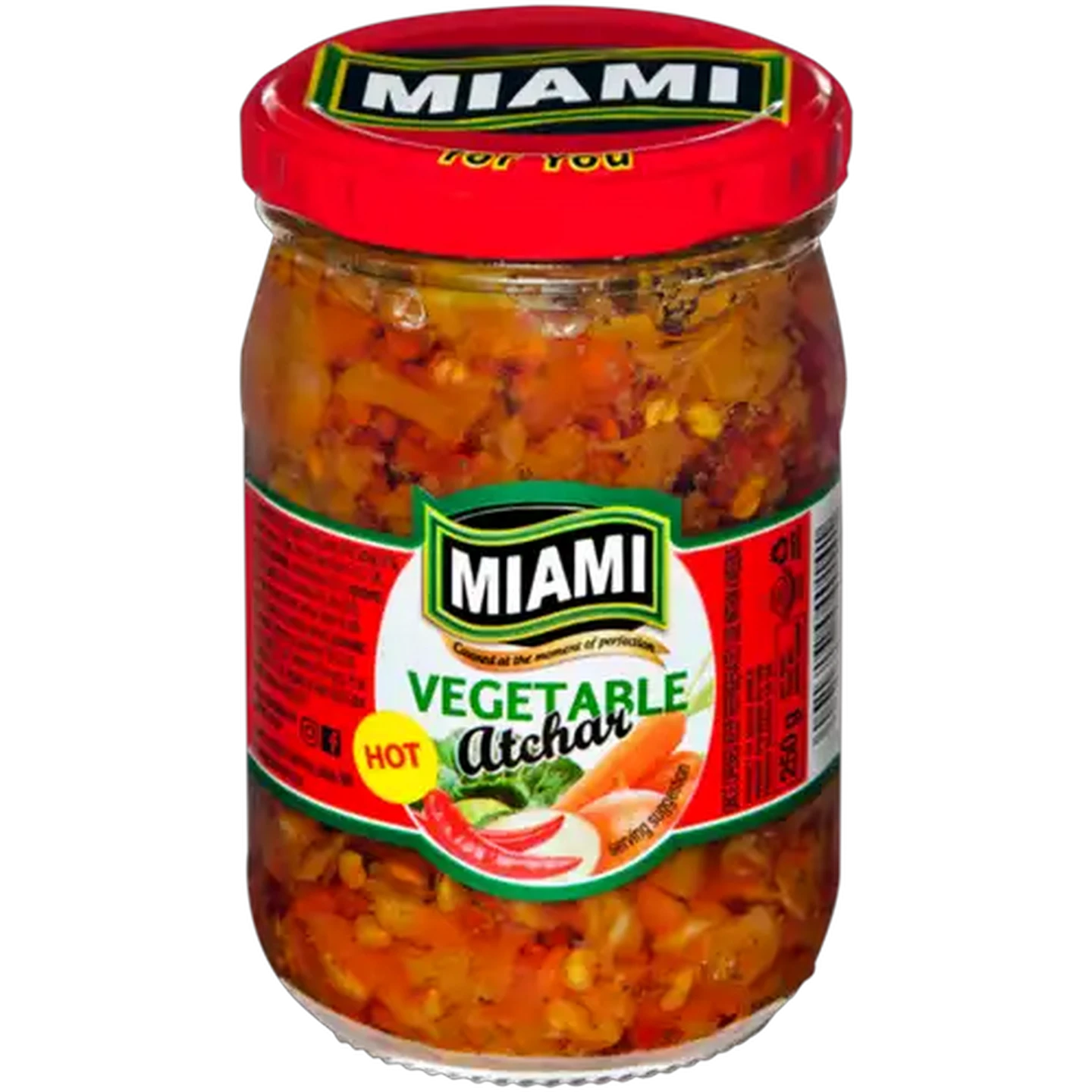 Image of Miami Hot Vegetable Atchar 250g