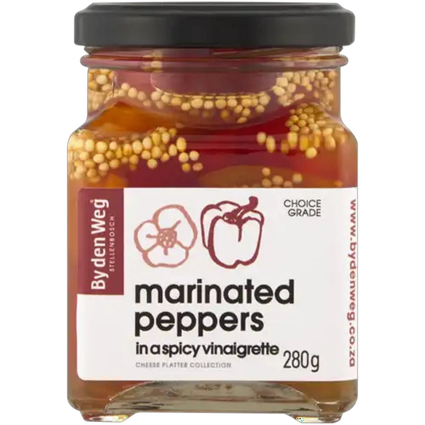 Image of By den Weg Marinated Peppers 280g