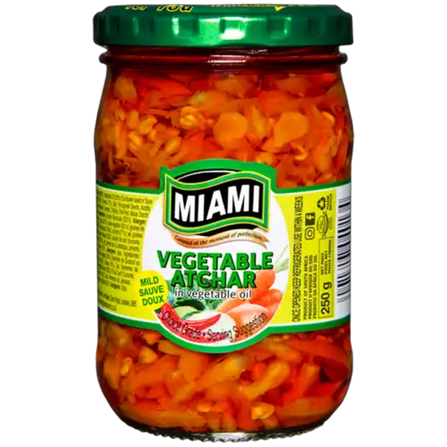 Image of Miami Mild Vegetable Atchar 250g