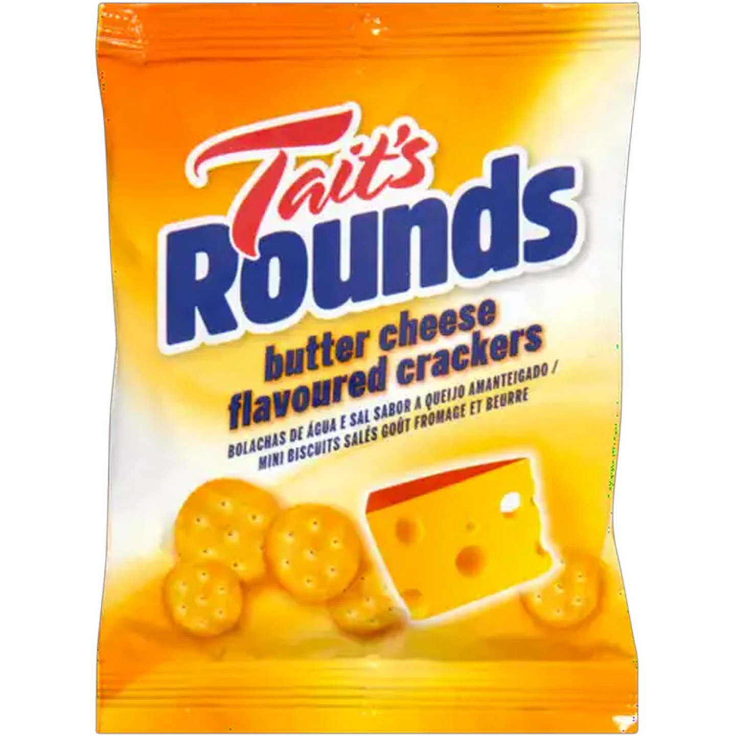 Image of Tait's Rounds Butter Cheese Flavoured Crackers 33g