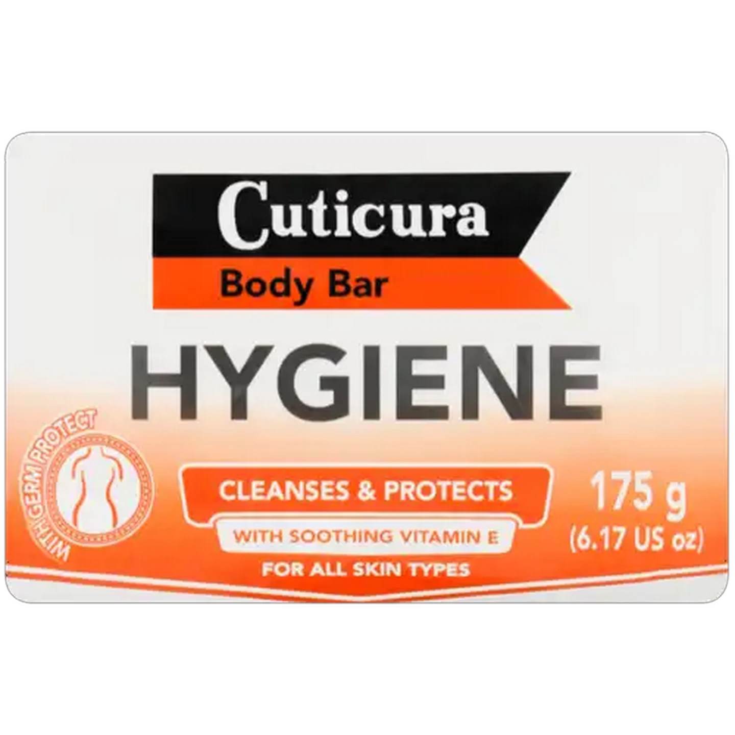 Image of Cuticura Hygiene Cleanses & Protects Body Bar 175g