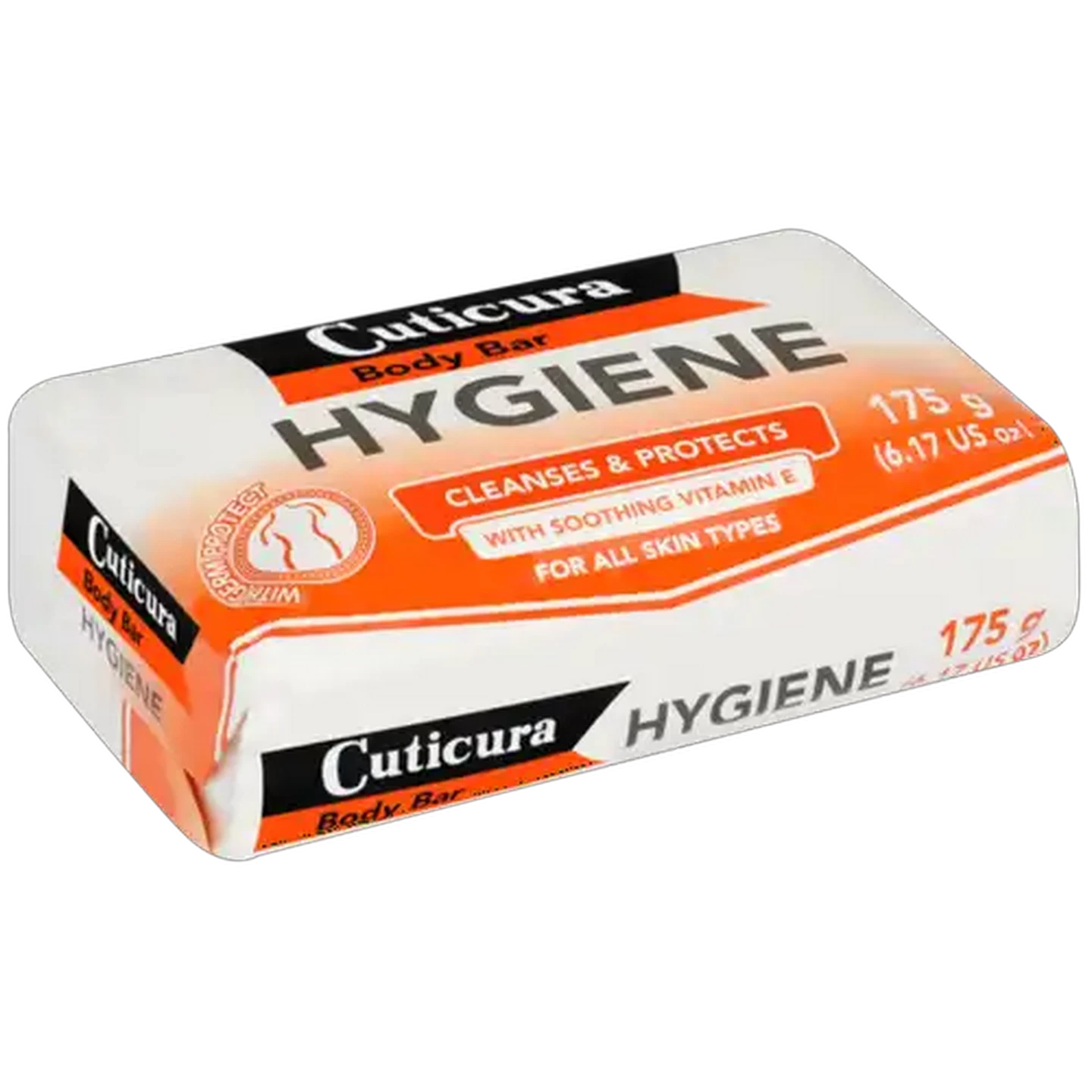 Image of Cuticura Hygiene Cleanses & Protects Body Bar 175g