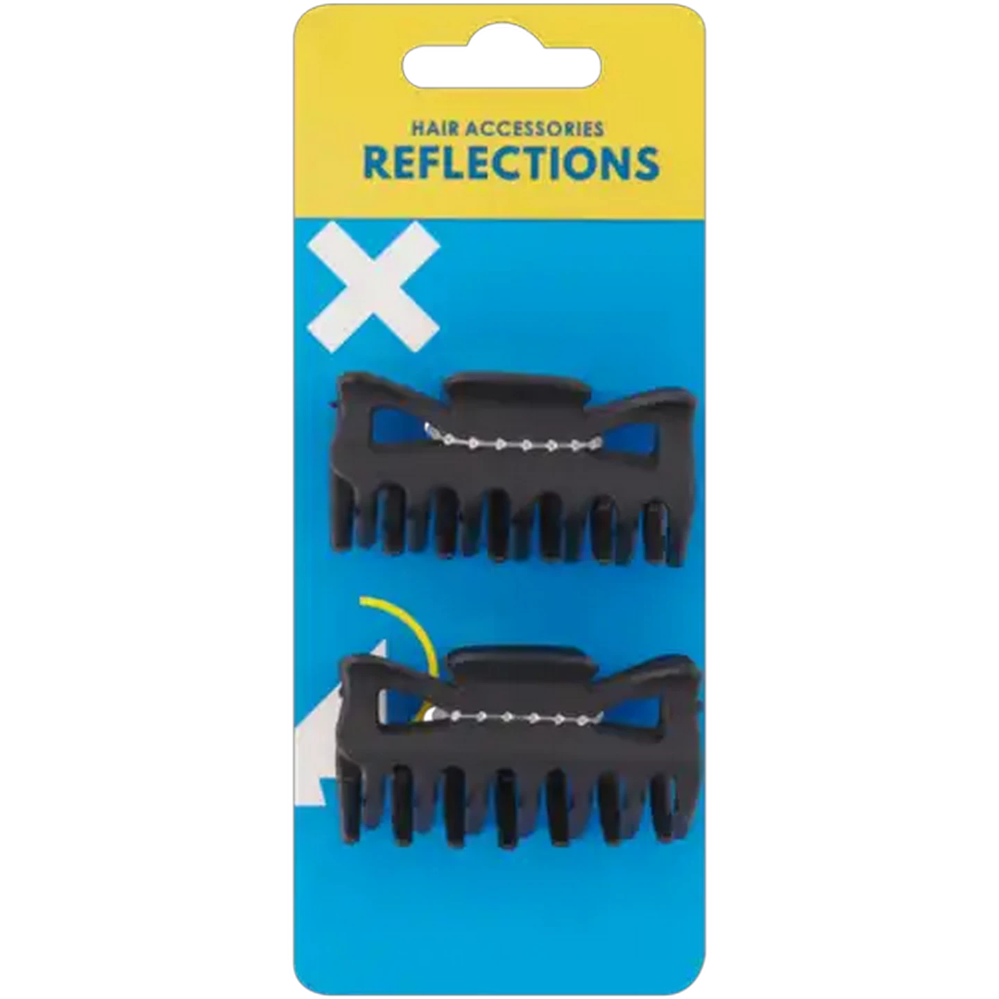 Image of Reflections Black Basic Clip Clamps 2-Pack