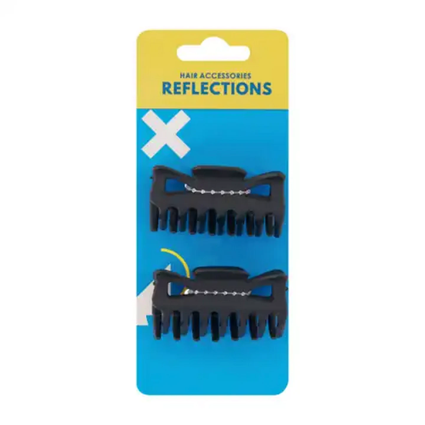 Image of Reflections Black Basic Clip Clamps 2-Pack