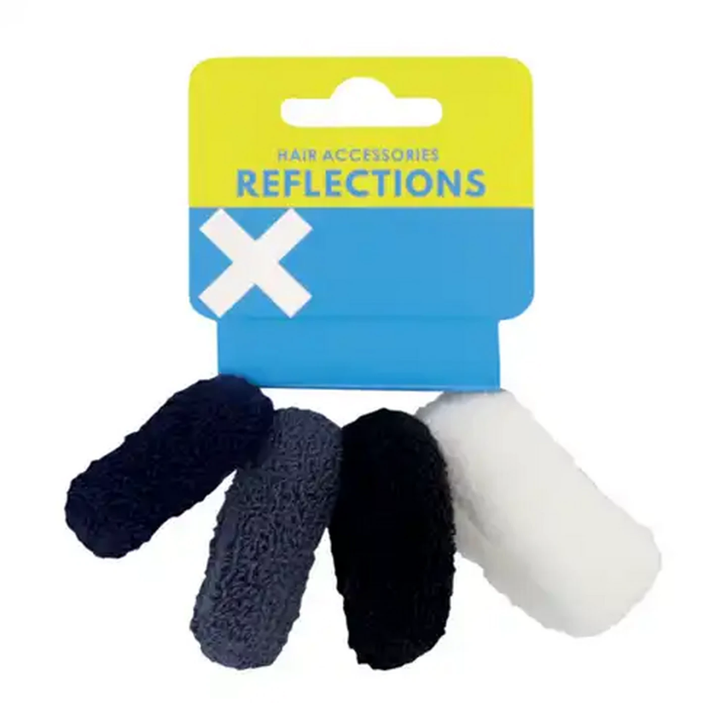 Image of Reflections Thick Knitted Hair Ties 4 Piece