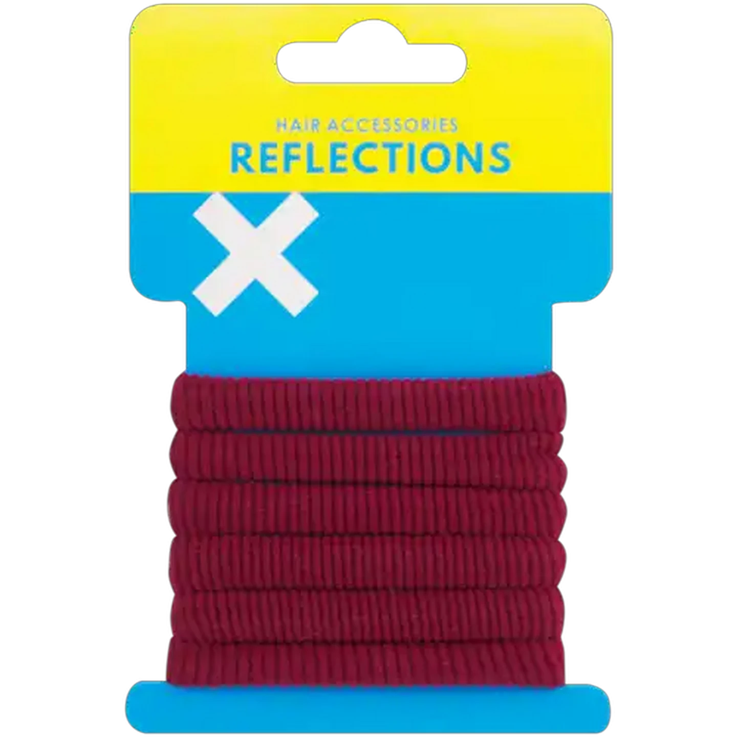 Image of Reflections Maroon Knitted Pony Bands 6-Pack