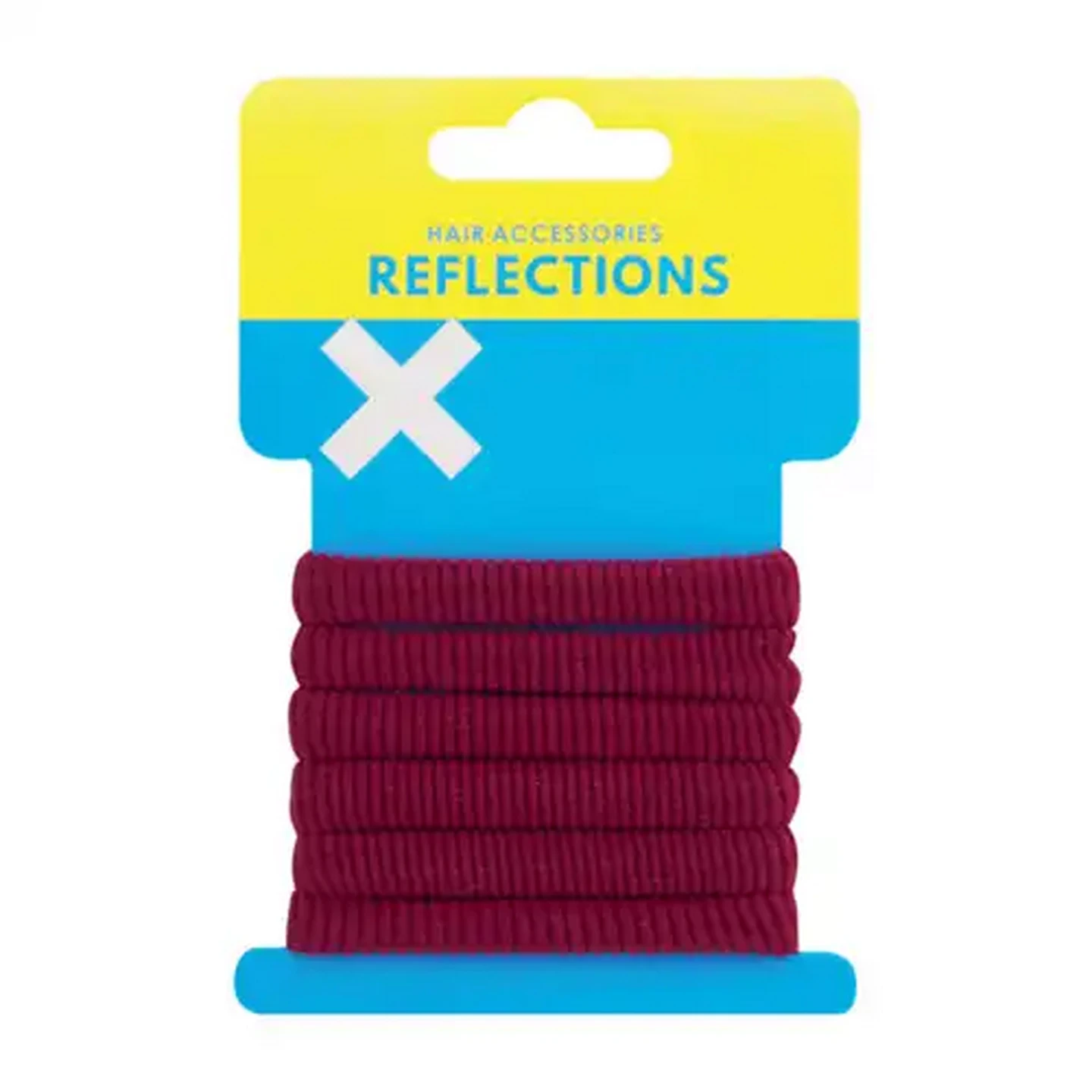 Image of Reflections Maroon Knitted Pony Bands 6-Pack