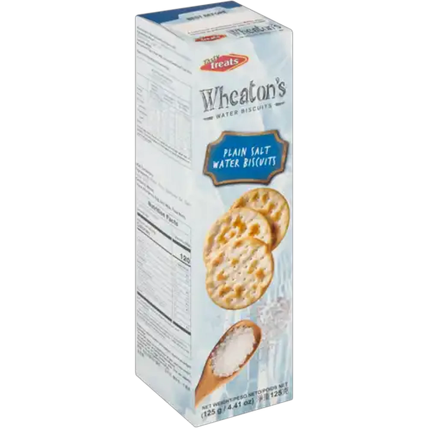 Image of Tasty Treats Wheaton's Plain Salt Water Biscuits 125g
