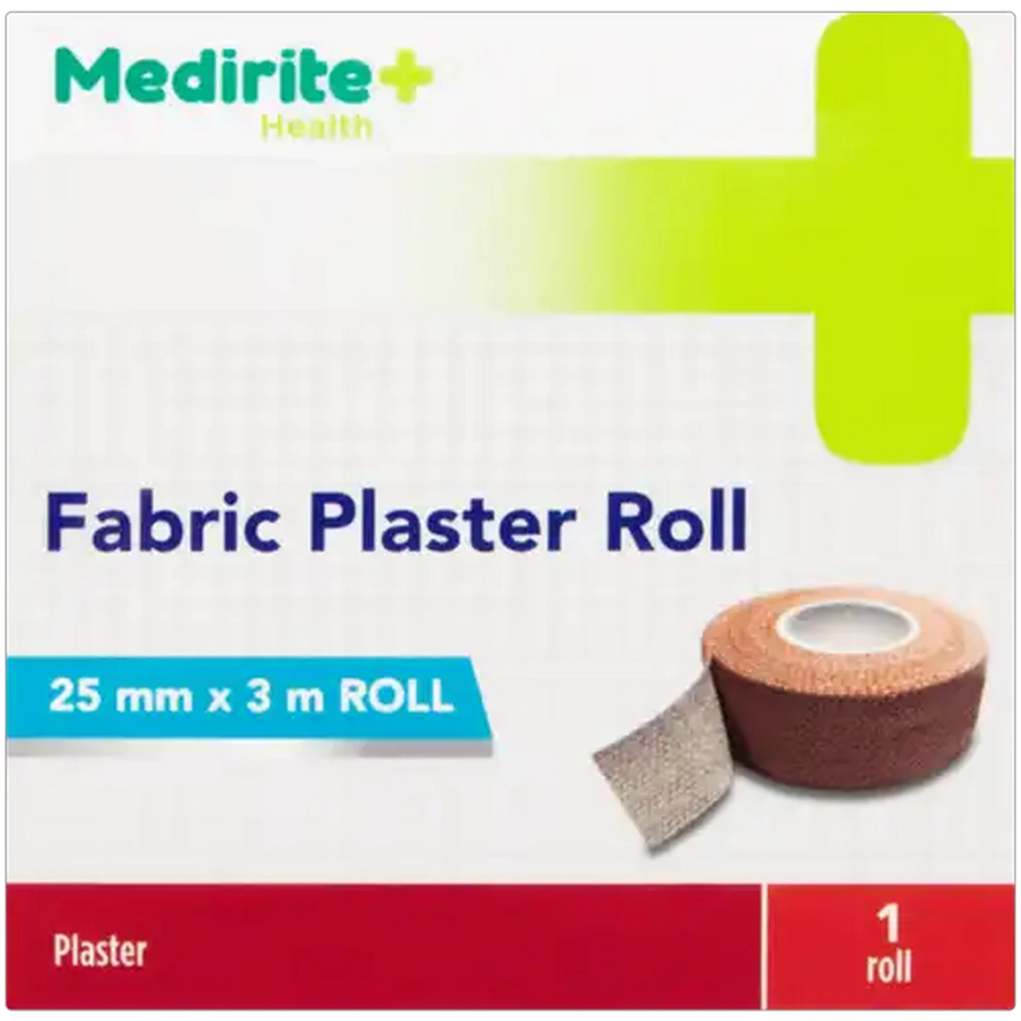 Image of Medirite Brown Fabric Plaster Roll