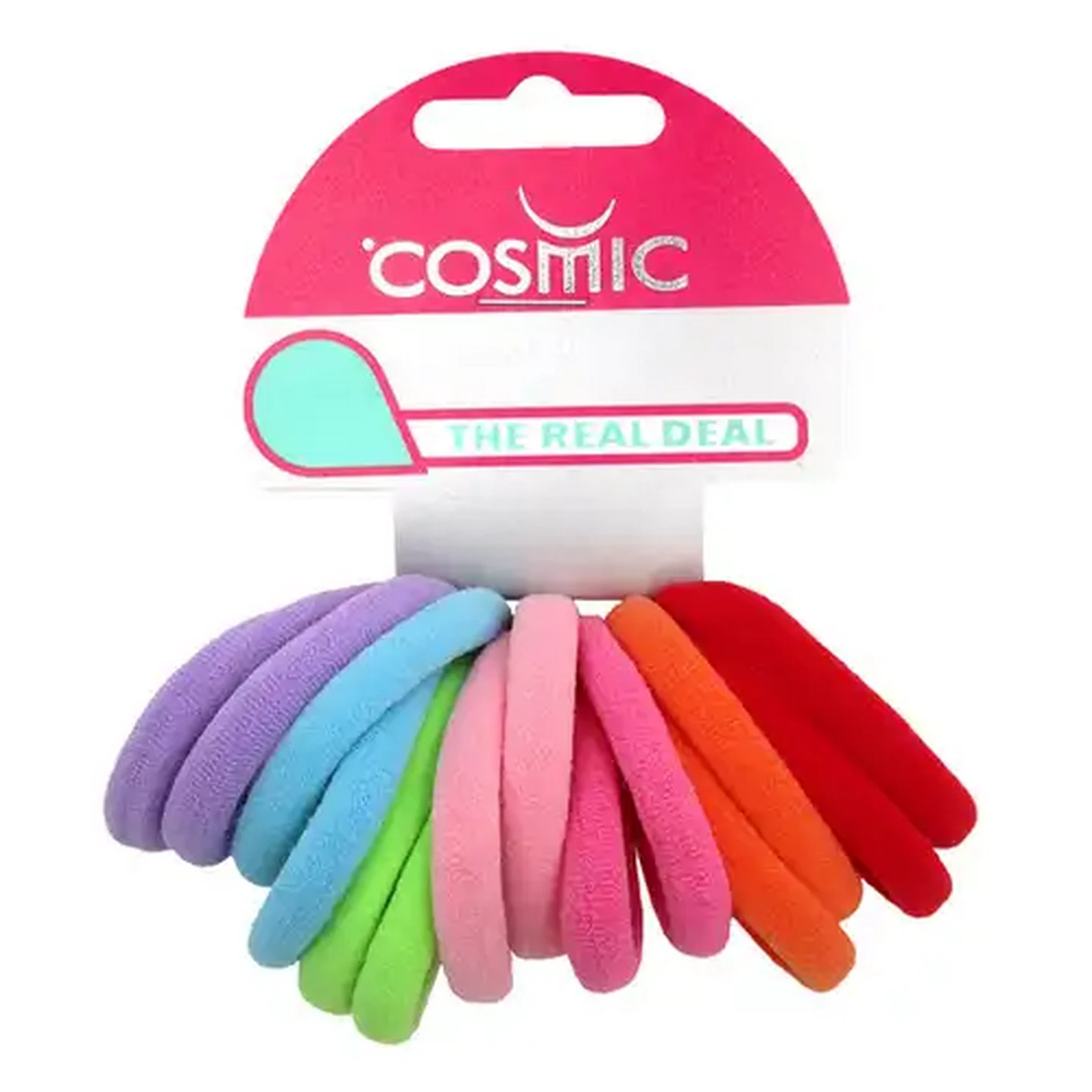 Image of Cosmic Multicoloured Bright Kids Elastic Bands Bright 14 Piece