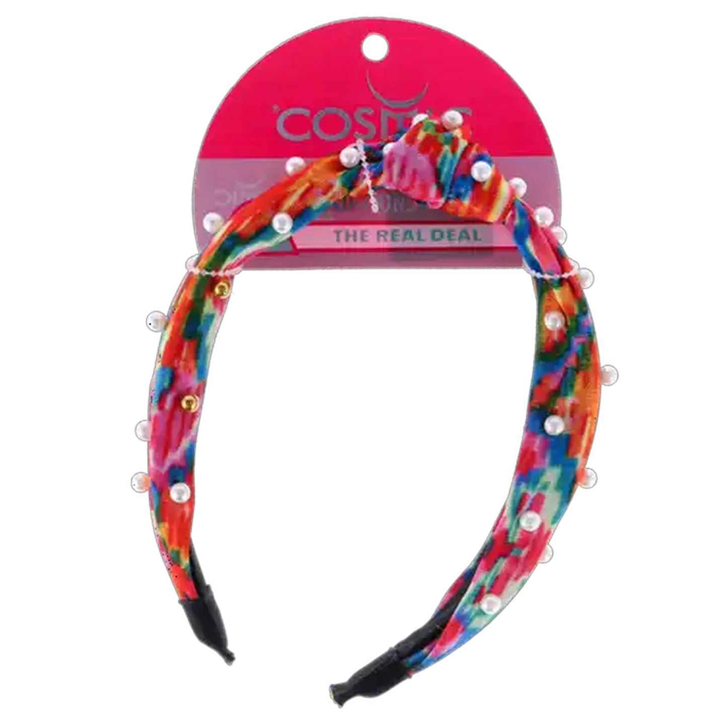 Image of Cosmic Floral Pearl Ladies Aliceband