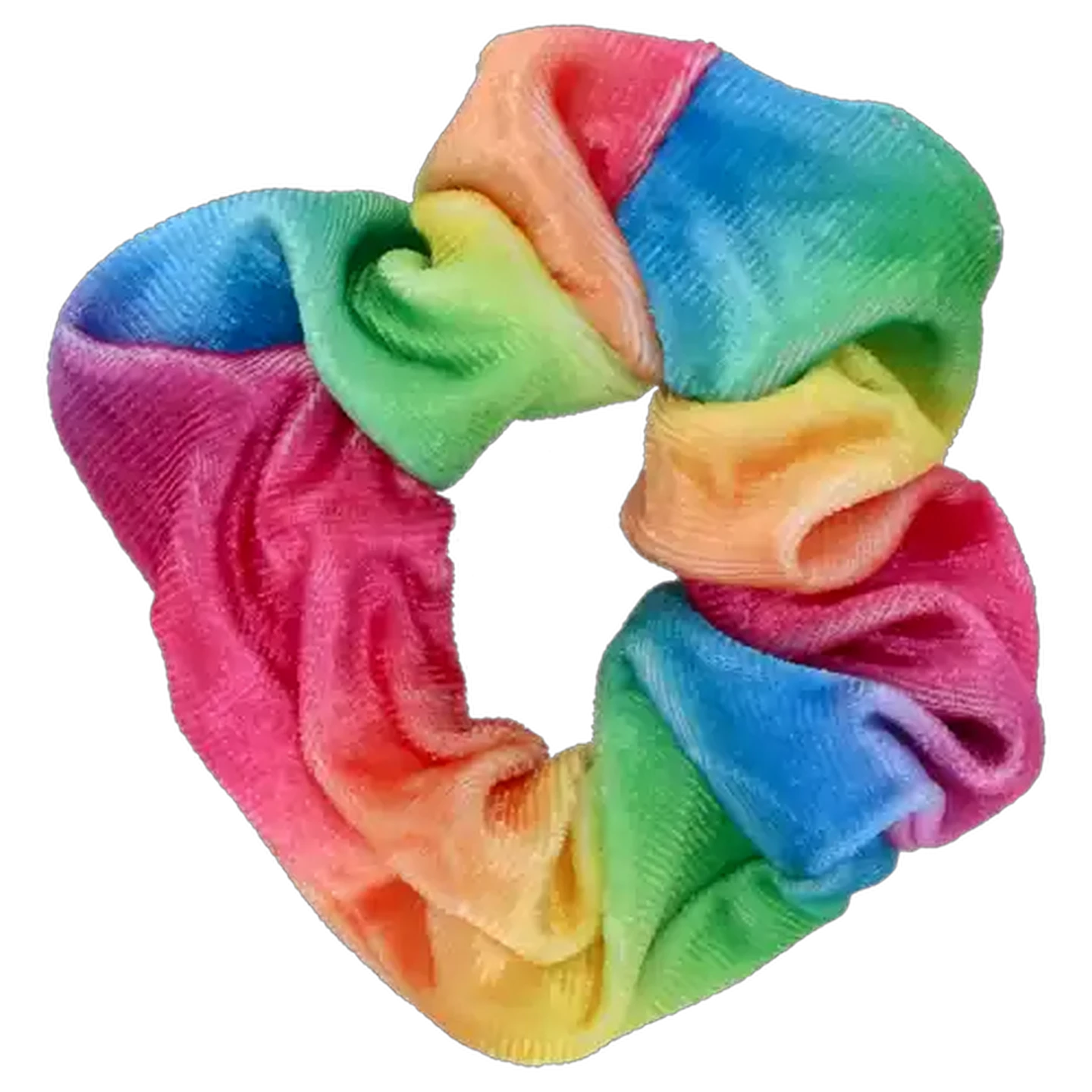 Image of Cosmic Kids Rainbow Ponyband Hair Scrunchie