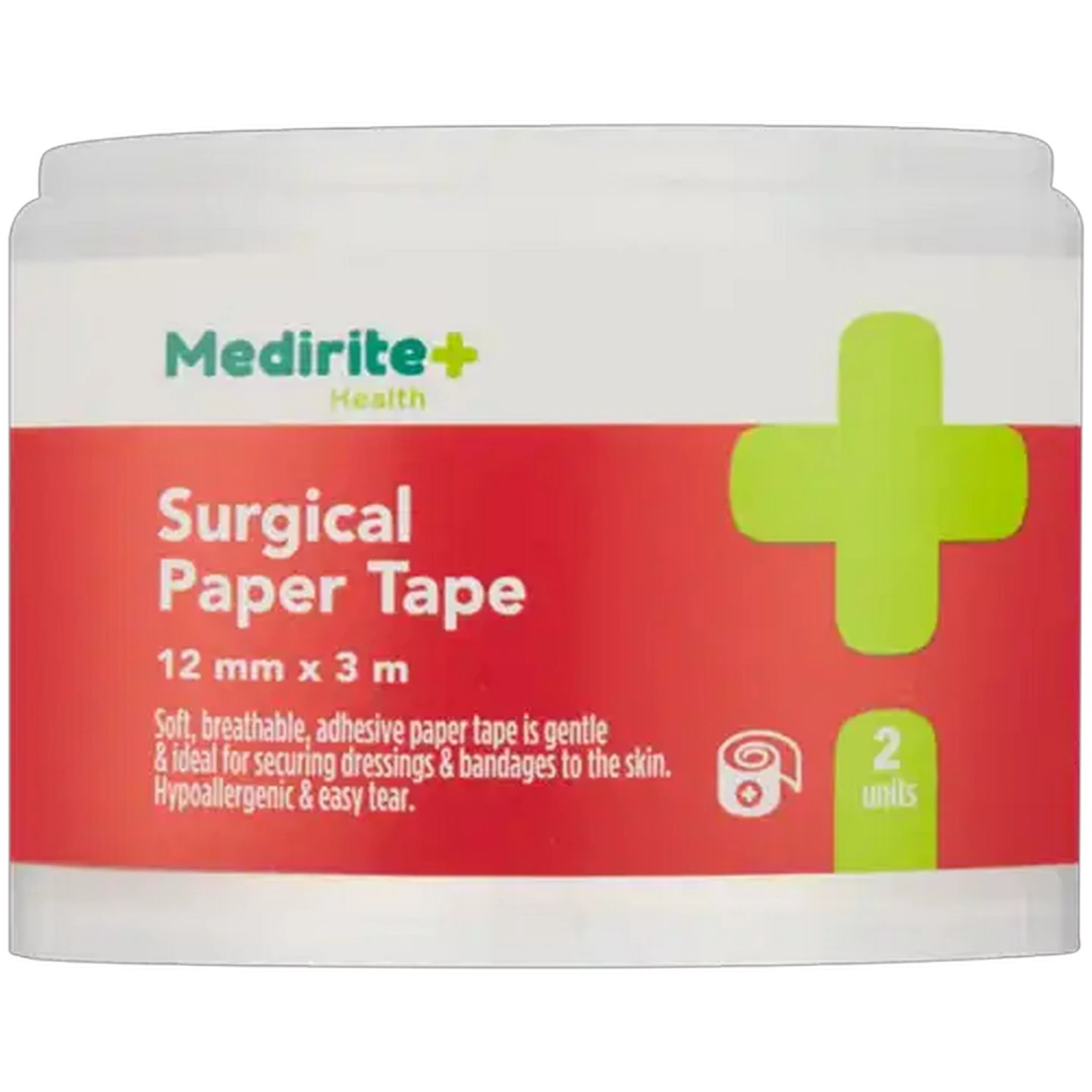 Image of Medirite Surgical Paper Tape 2 x 3m
