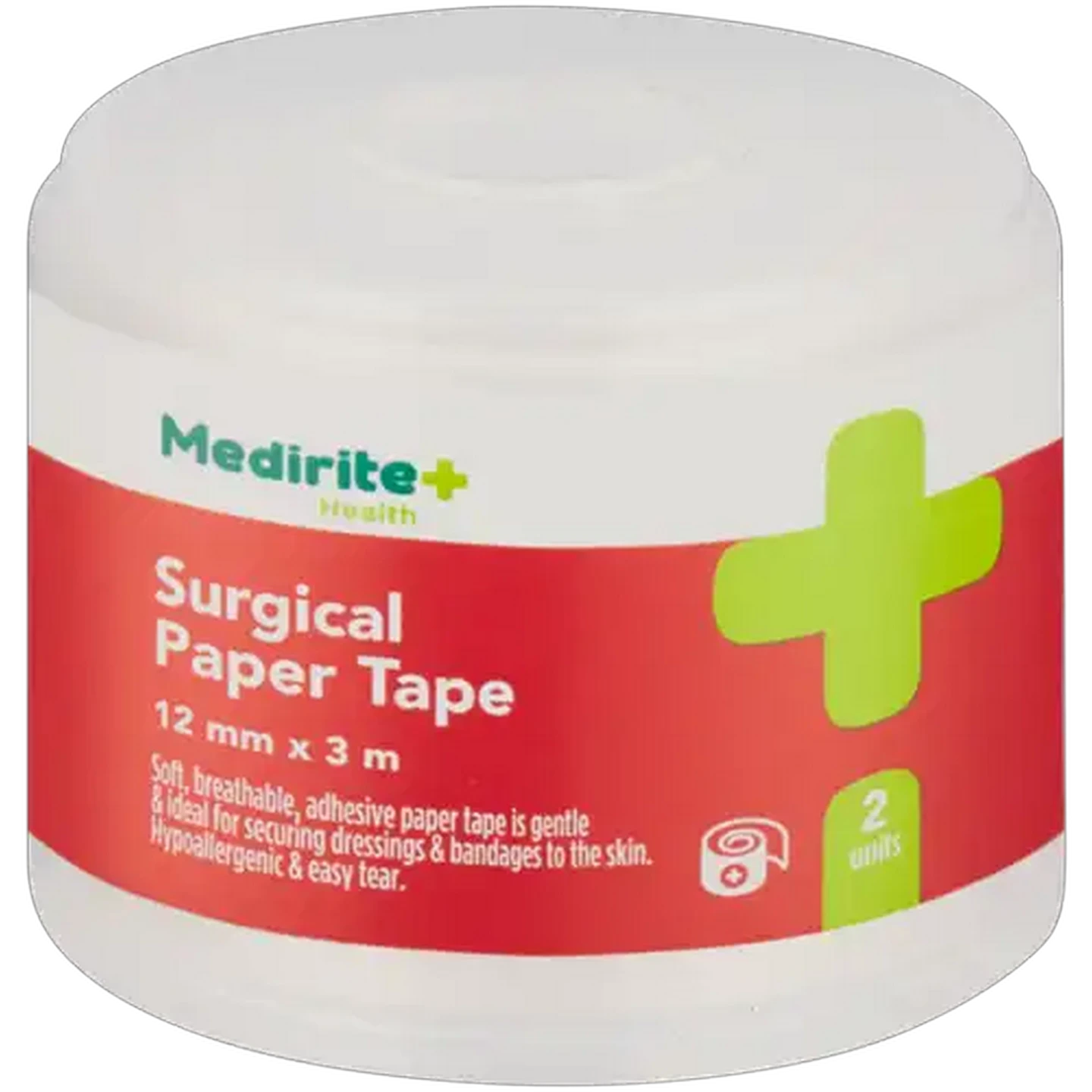 Image of Medirite Surgical Paper Tape 2 x 3m
