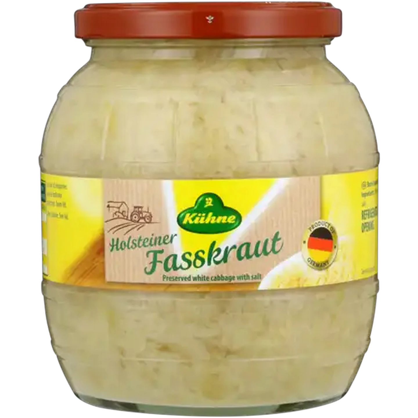 Image of Kühne Holsteiner Fasskraut Sauerkraut 810g