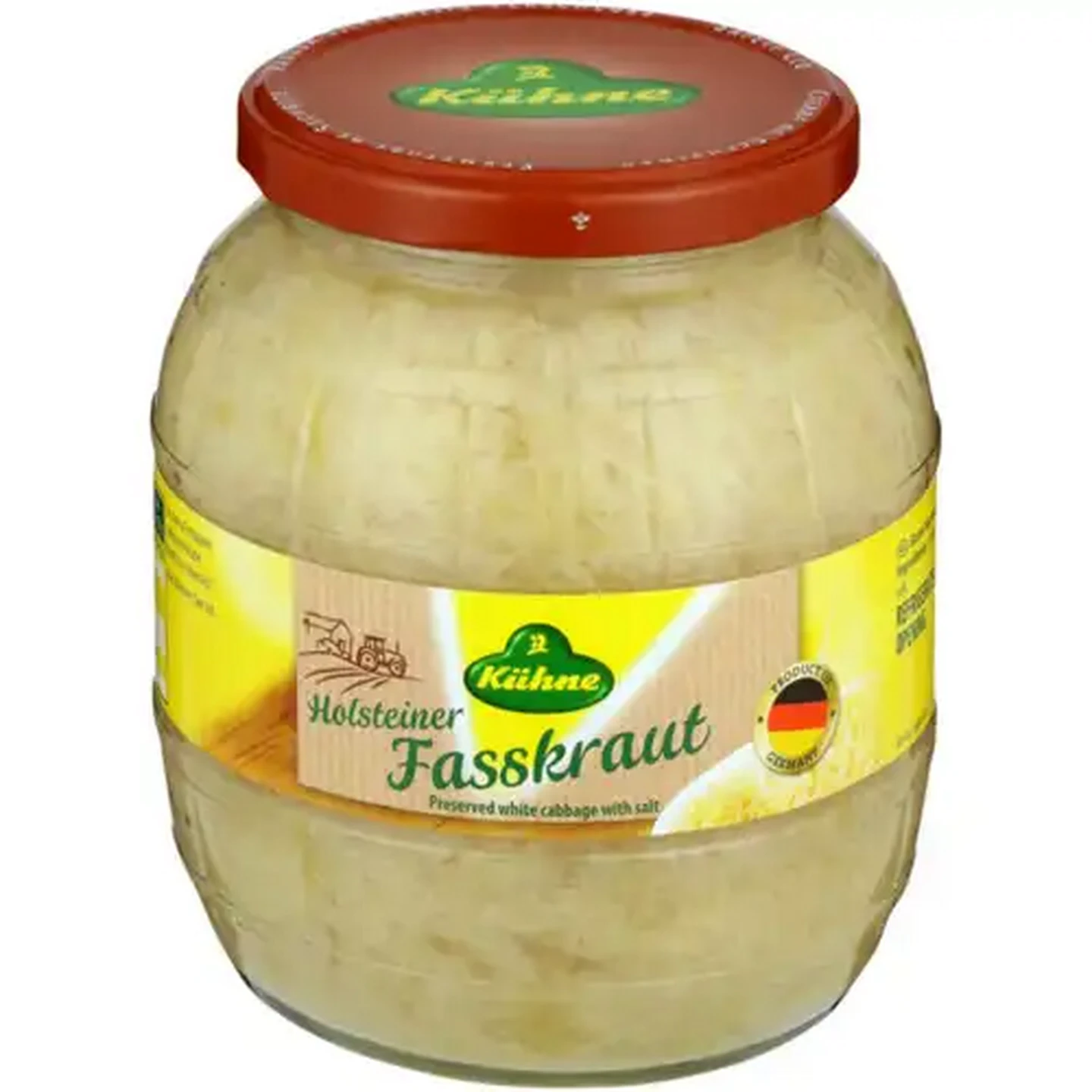 Image of Kühne Holsteiner Fasskraut Sauerkraut 810g