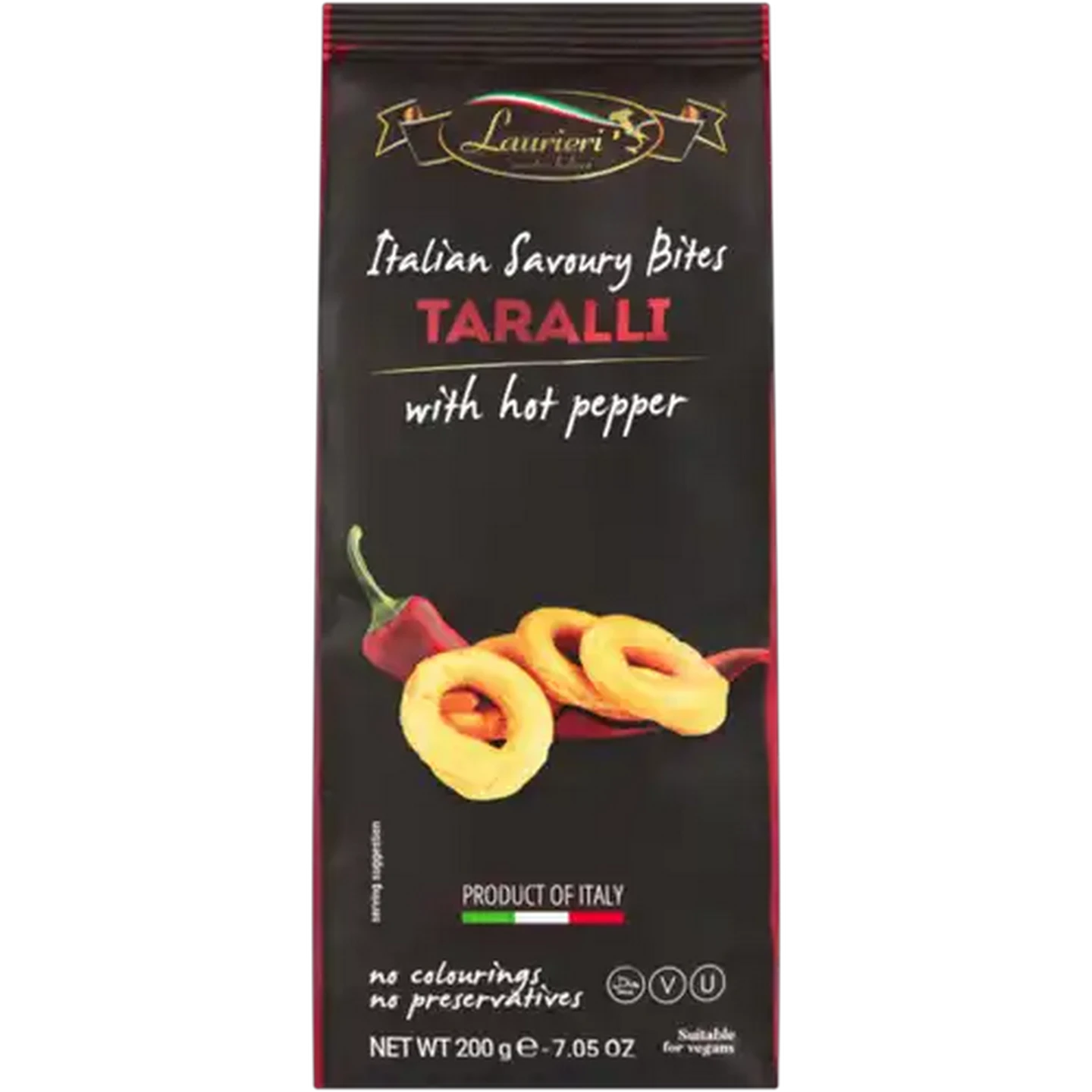 Image of Laurieri Taralli With Hot Pepper 200g