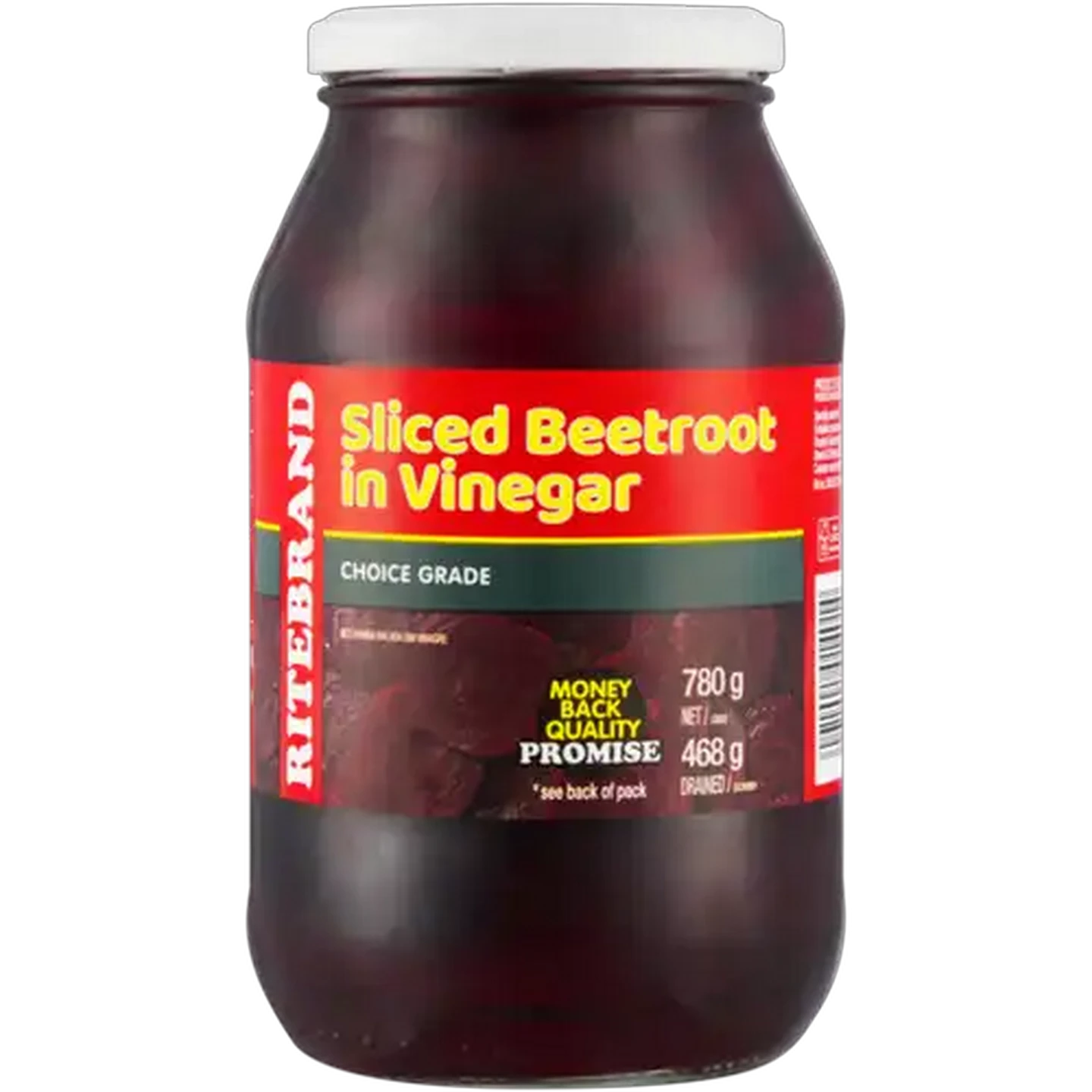 Image of Ritebrand Sliced Beetroot in Vinegar 780g