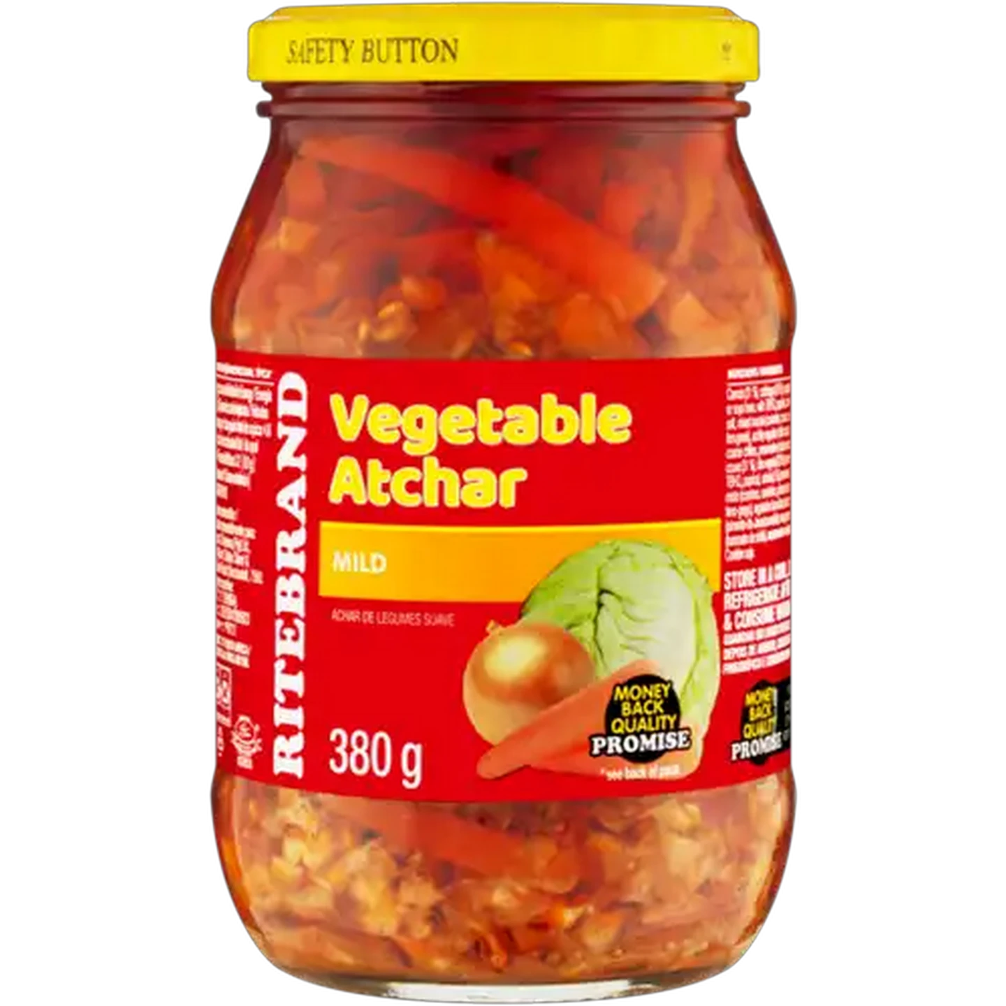 Image of Ritebrand Mild Vegetable Atchar 380g