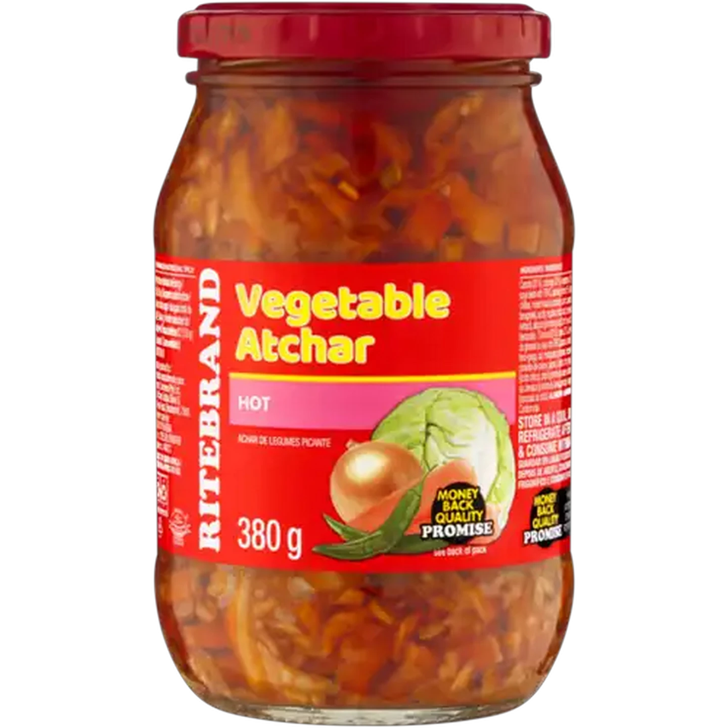 Image of Ritebrand Hot Vegetable Atchar 380g