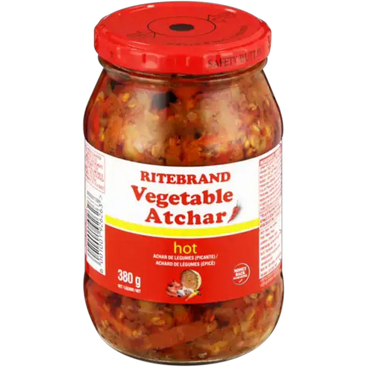 Image of Ritebrand Hot Vegetable Atchar 380g