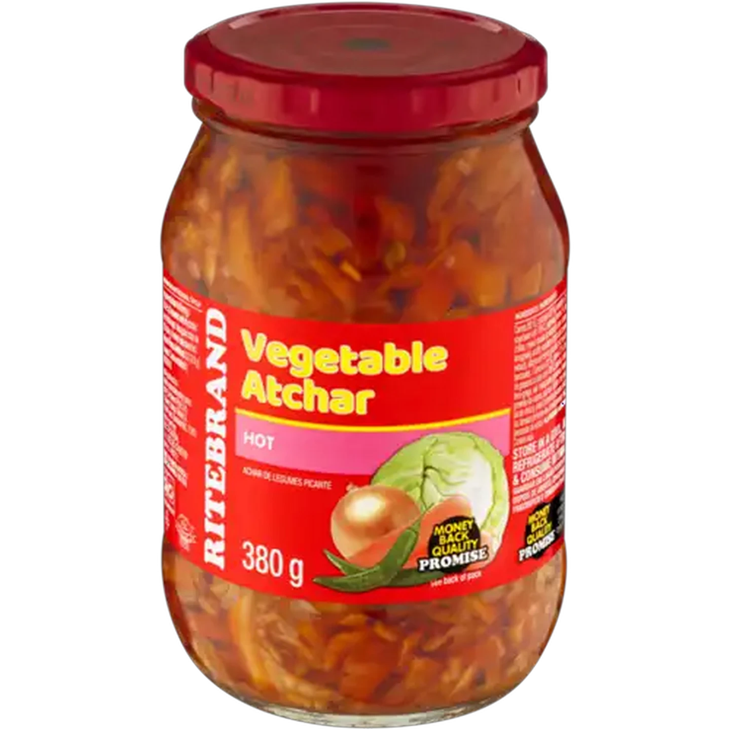 Image of Ritebrand Hot Vegetable Atchar 380g
