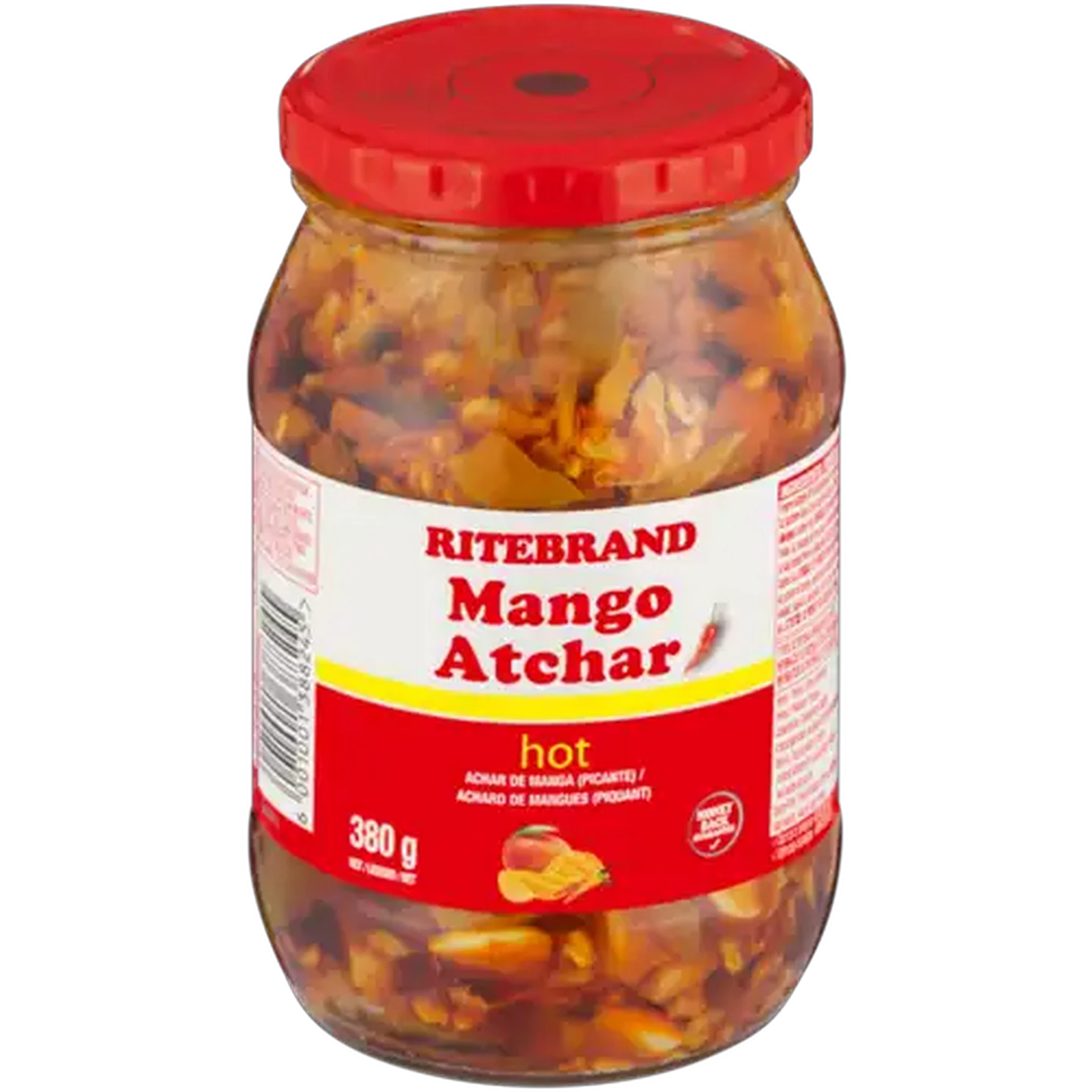 Image of Ritebrand Hot Mango Atchar 380g