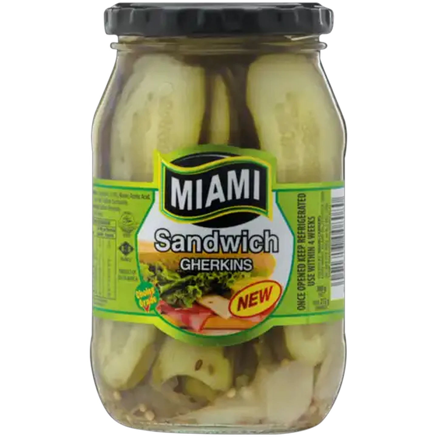 Image of Miami Sandwich Gherkins 380g