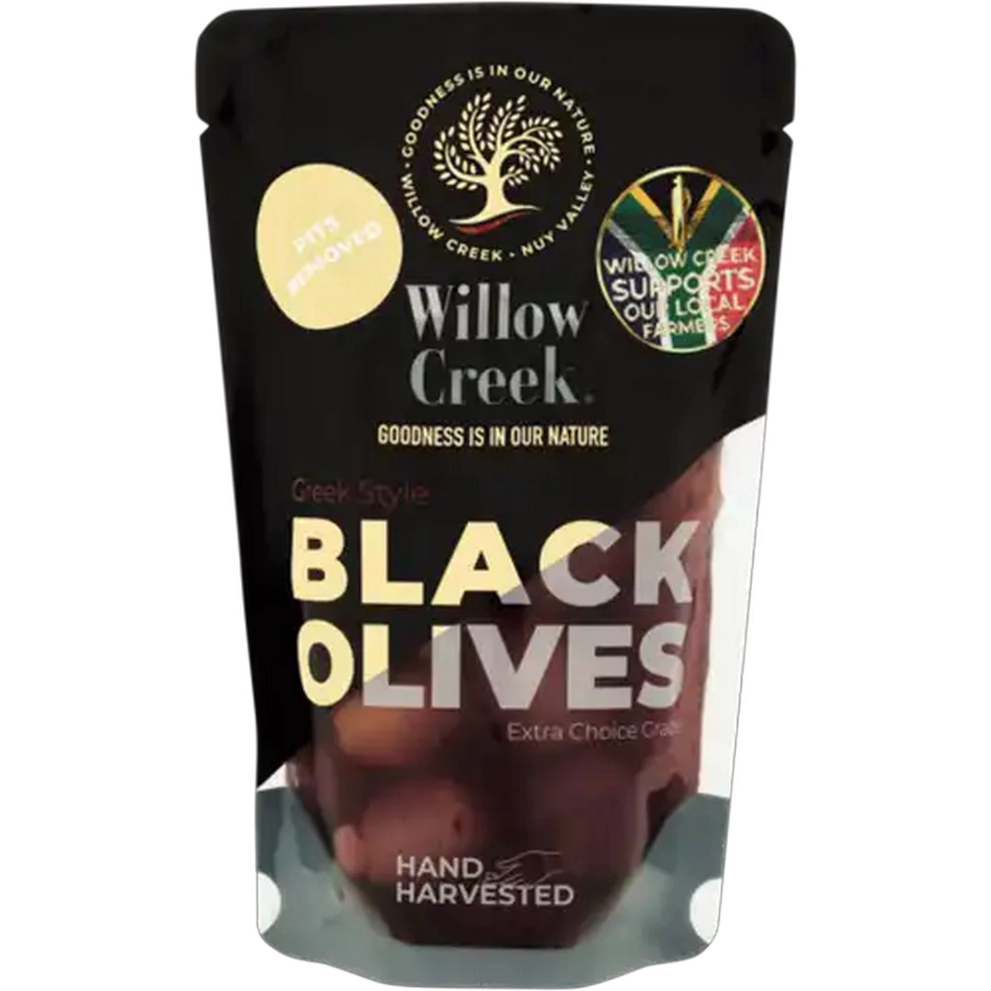 Checkers Sixty60 | Willow Creek Pitted Greek Style Black Olives 200g