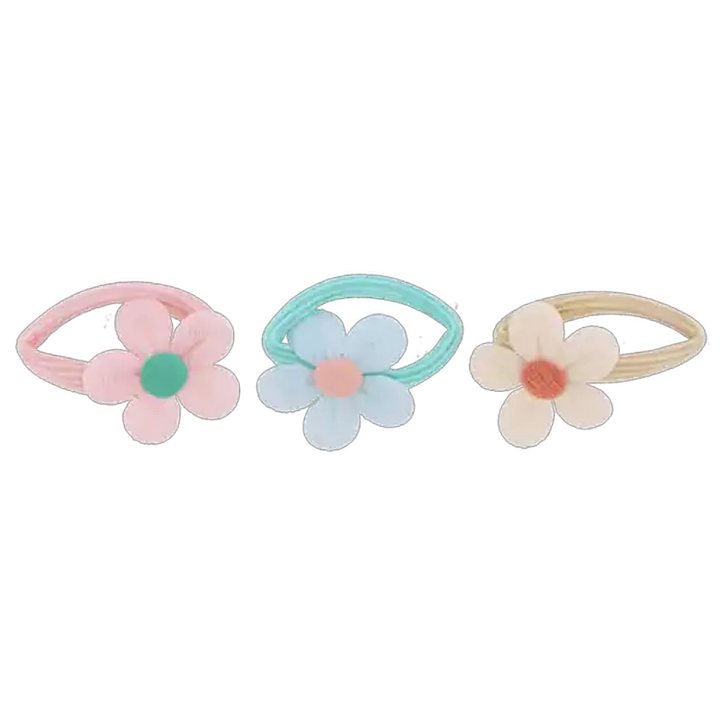 Image of Pretty Girl Fun Flower Elastic 3 Piece