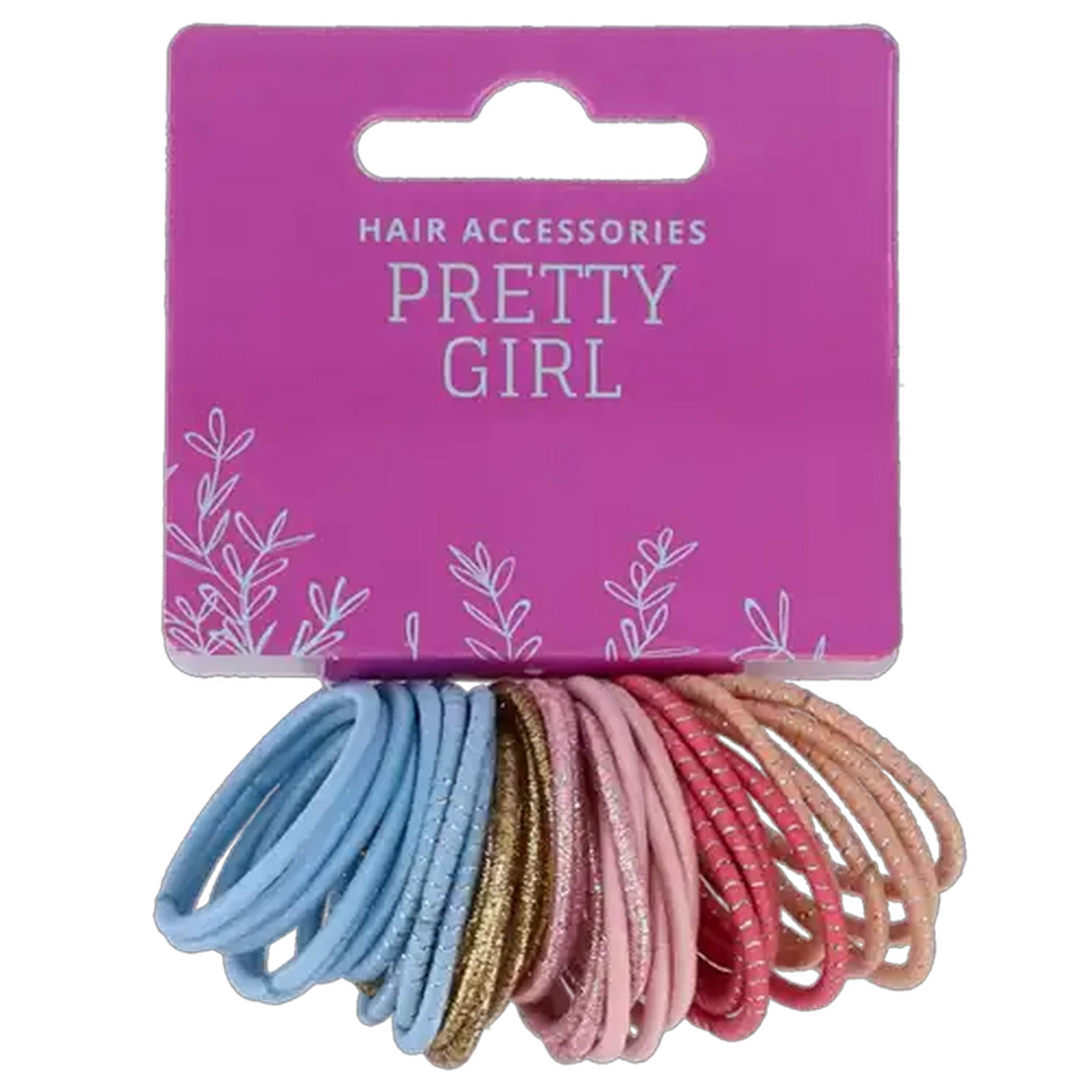 Image of Pretty Girl Core Glitter Elastic 35 Piece