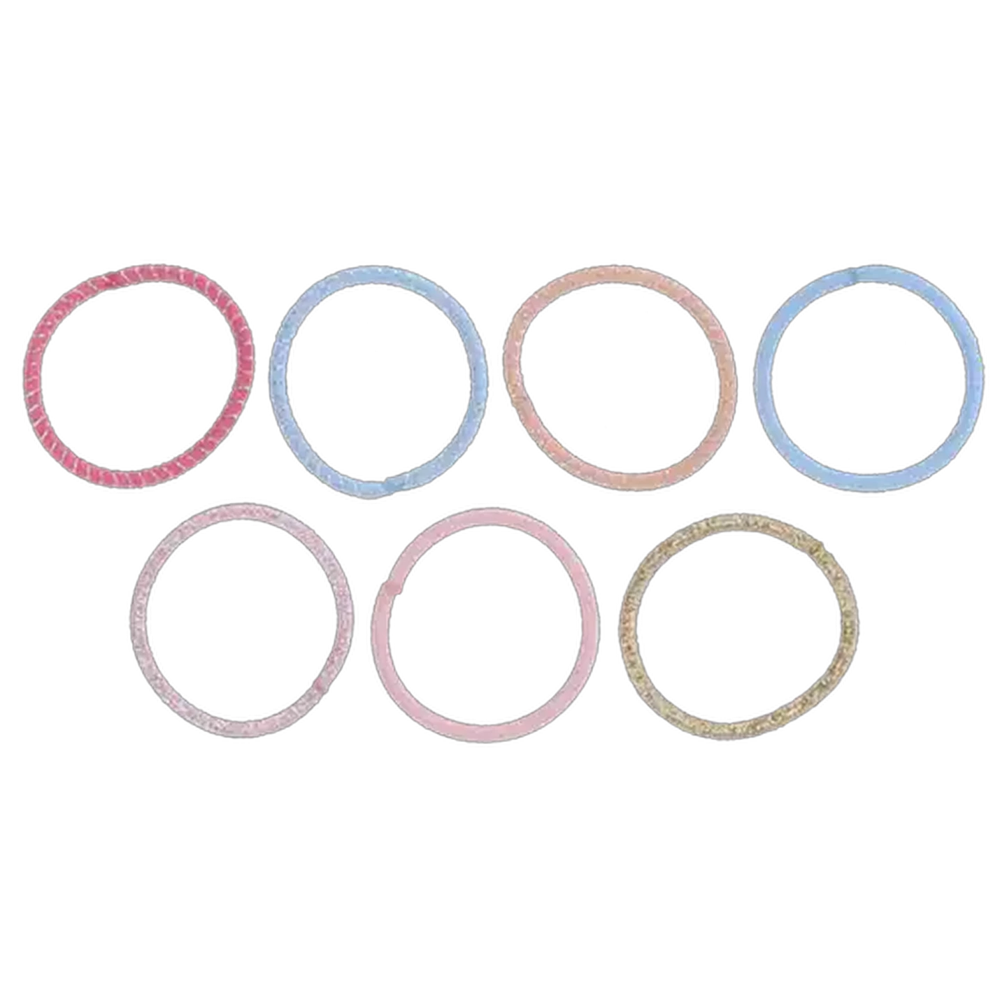 Image of Pretty Girl Core Glitter Elastic 35 Piece