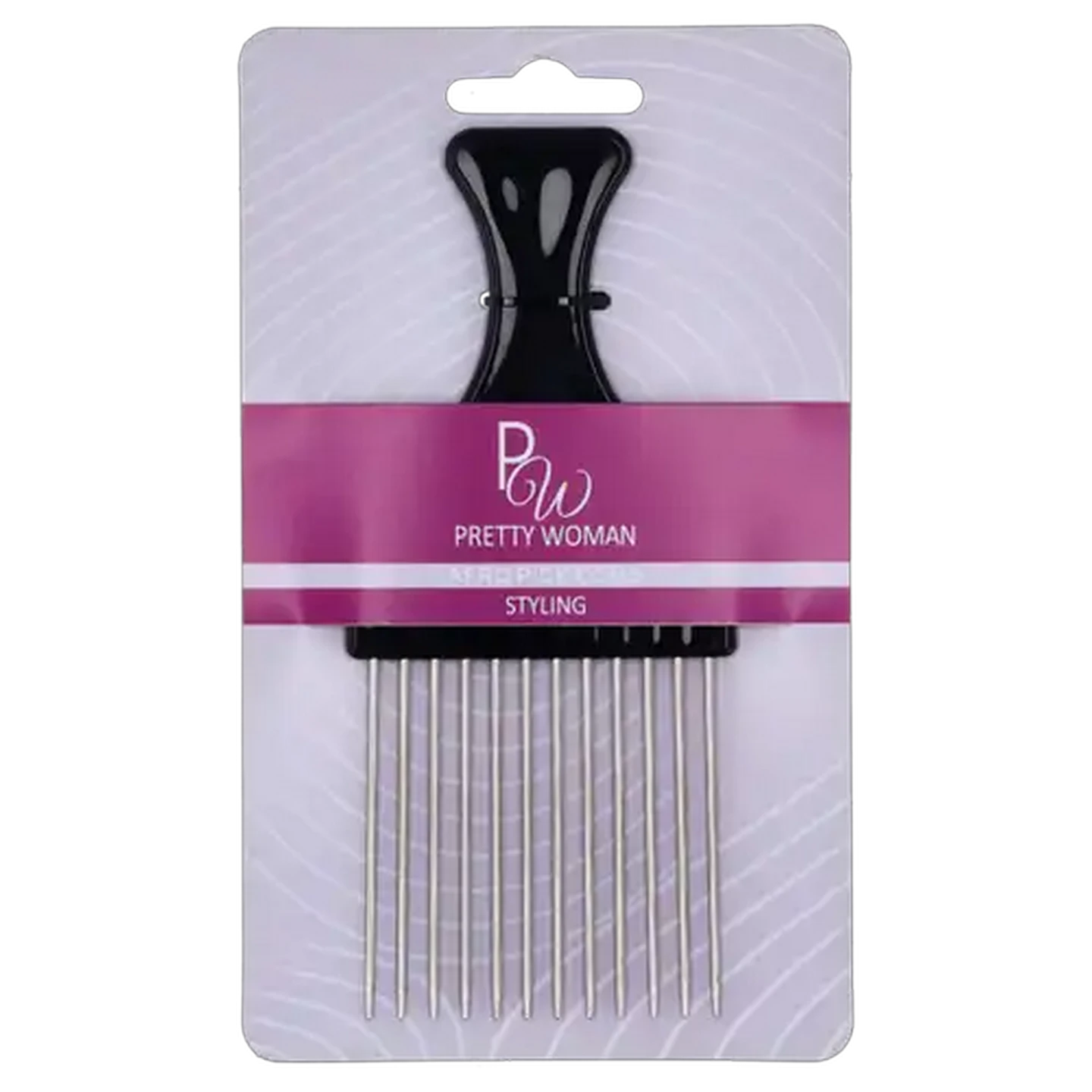 Image of Pretty Woman Steel Afro Comb