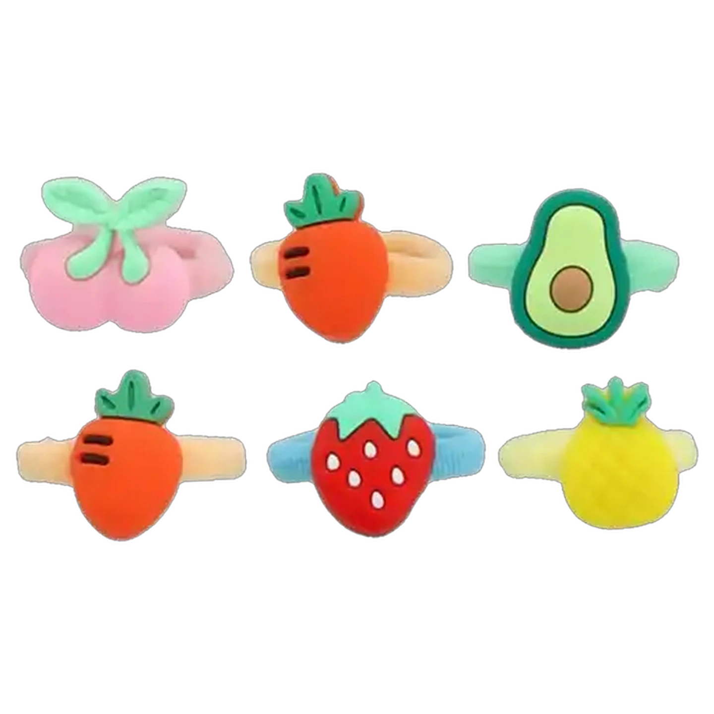 Image of Pretty Girl Core Fruit Ponyband 6 Piece