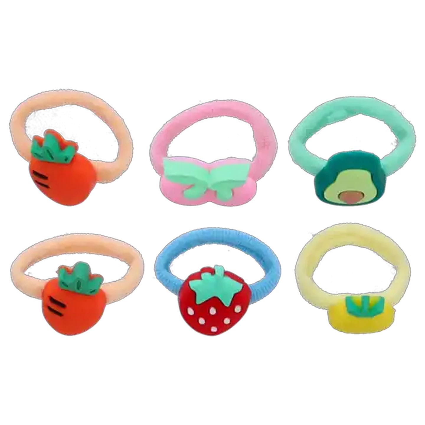 Image of Pretty Girl Core Fruit Ponyband 6 Piece