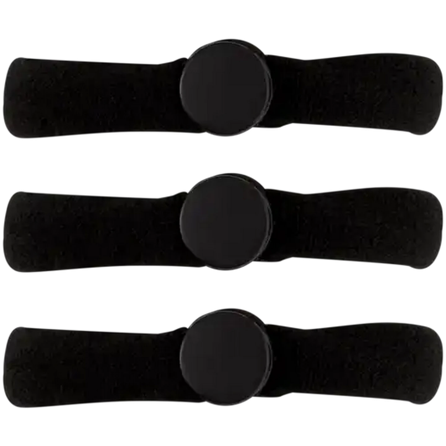 Image of Pretty Woman Black Ponyband Snap 3-Pack