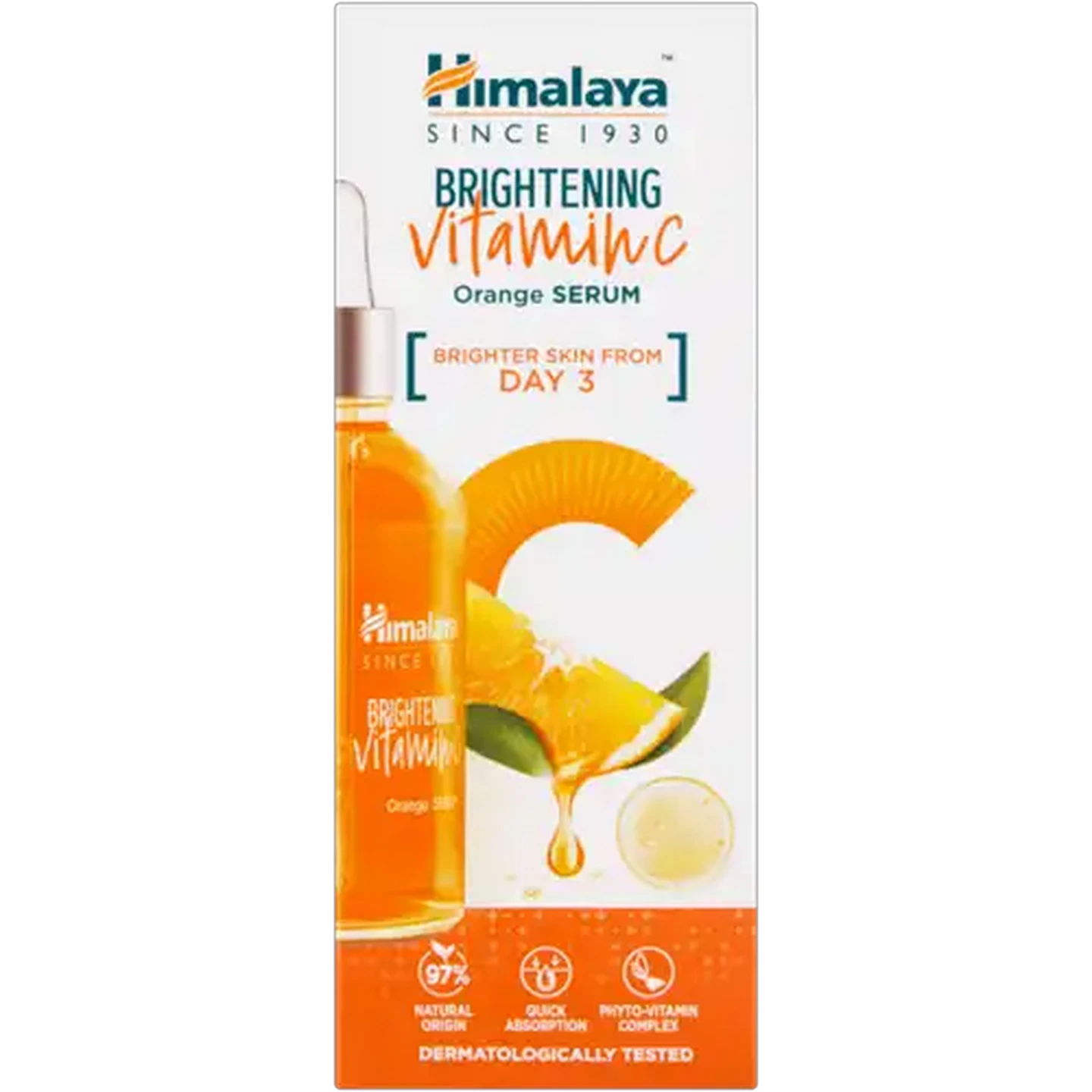 Image of Himalaya Brightening Vitamin C Orange Serum 30ml