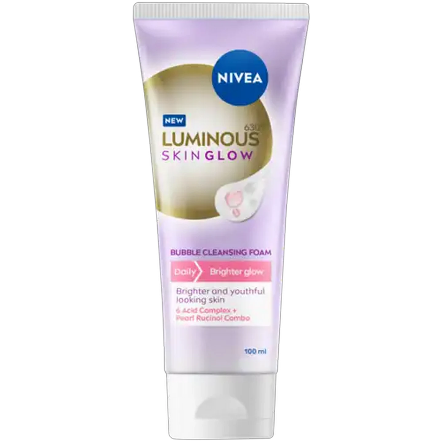 Image of NIVEA Luminous630 Skin Glow Bubble Cleansing Foam 100ml