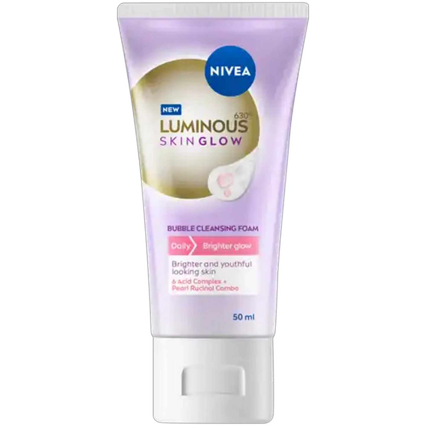 Image of NIVEA Luminous630 Skin Glow Bubble Cleansing Foam 50ml