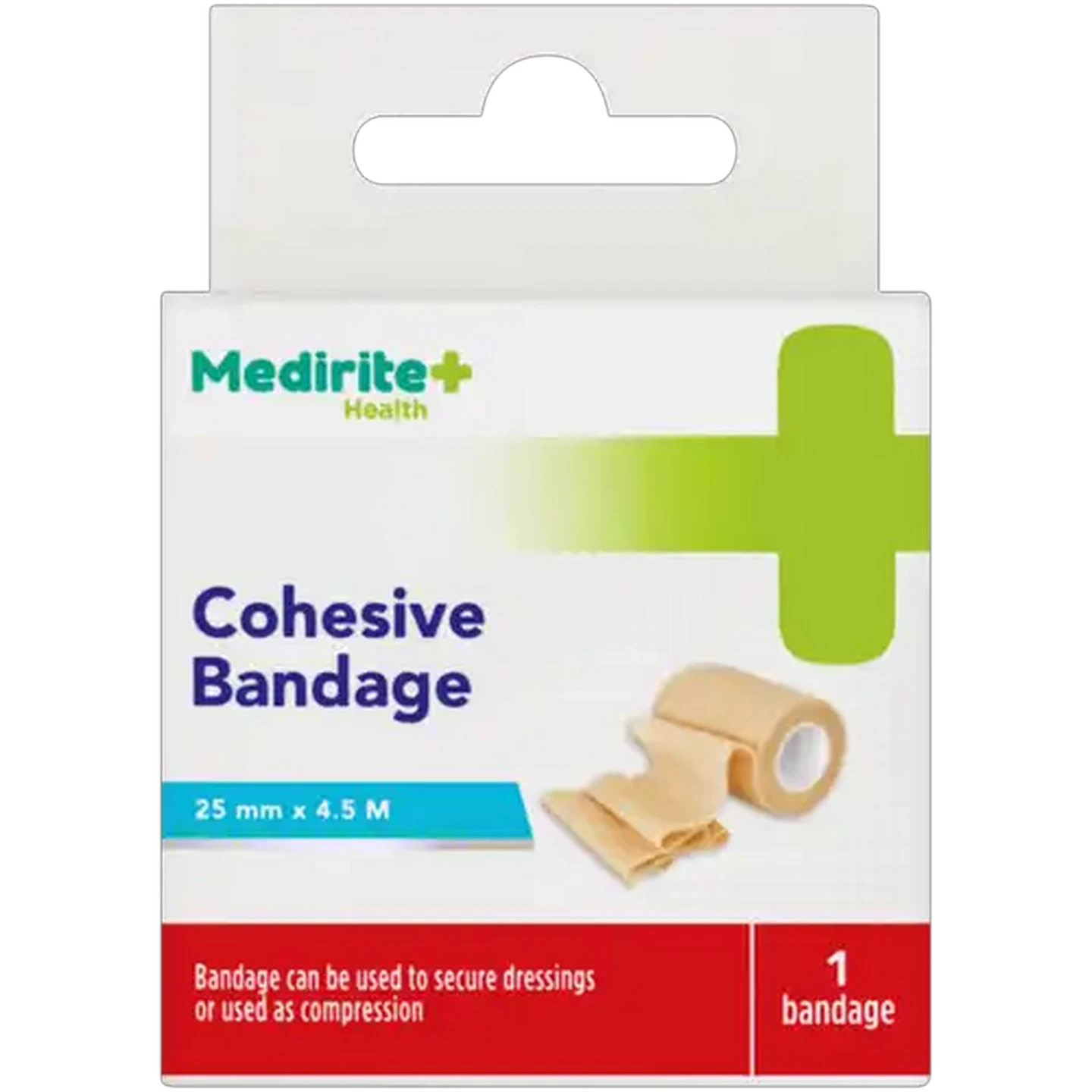 Image of Medirite Cohesive Bandage 25mm x 4500mm
